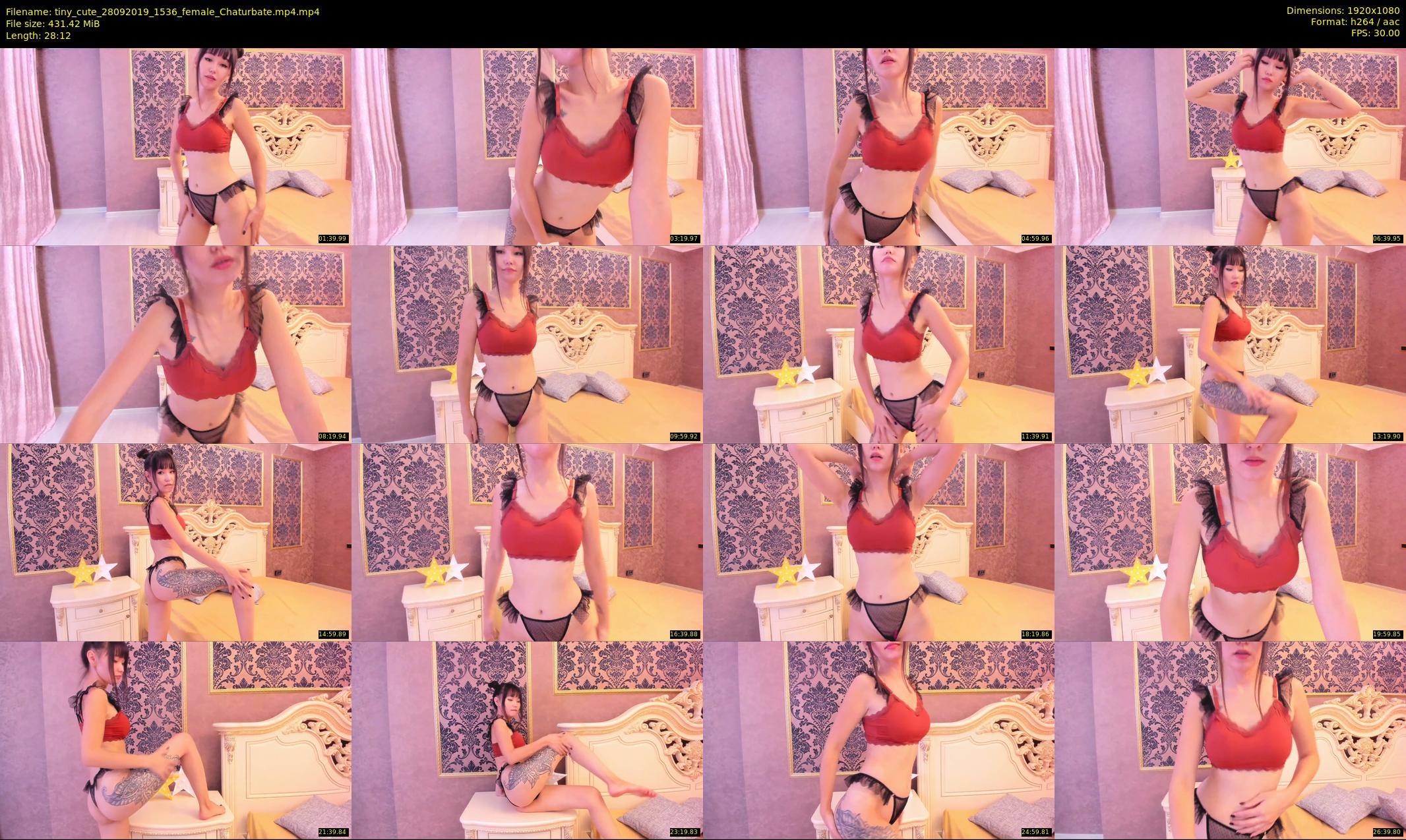 tiny_cute — 29 minute Chaturbate female cam show recording, 1080p, Sep 28, 2019