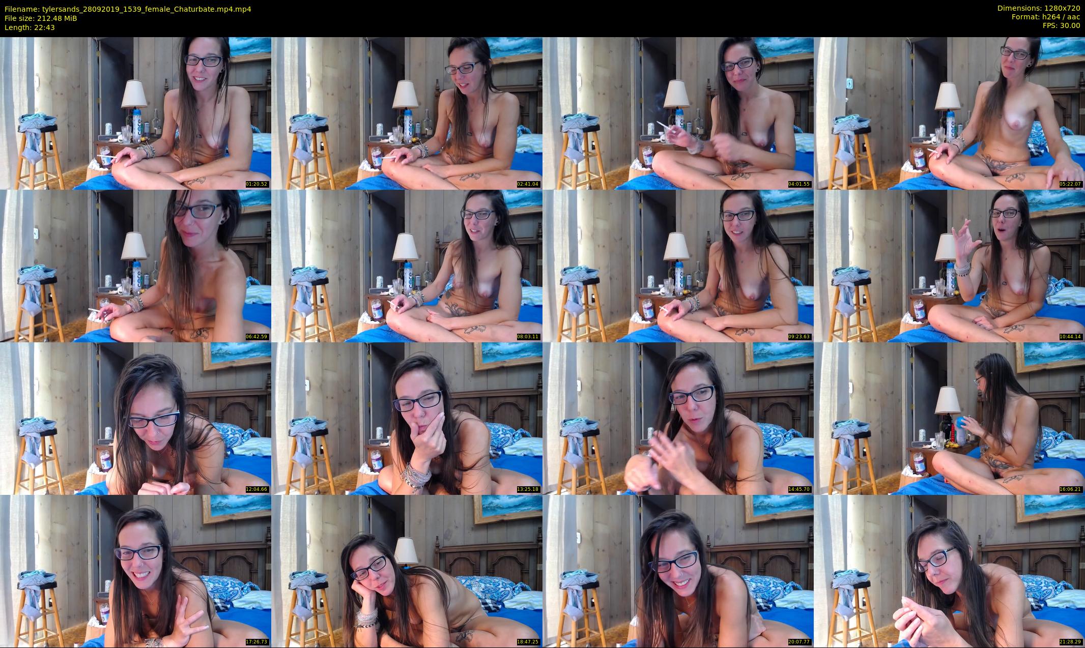 tylersands — 23 minute Chaturbate female cam show recording, 720p, Sep 28, 2019