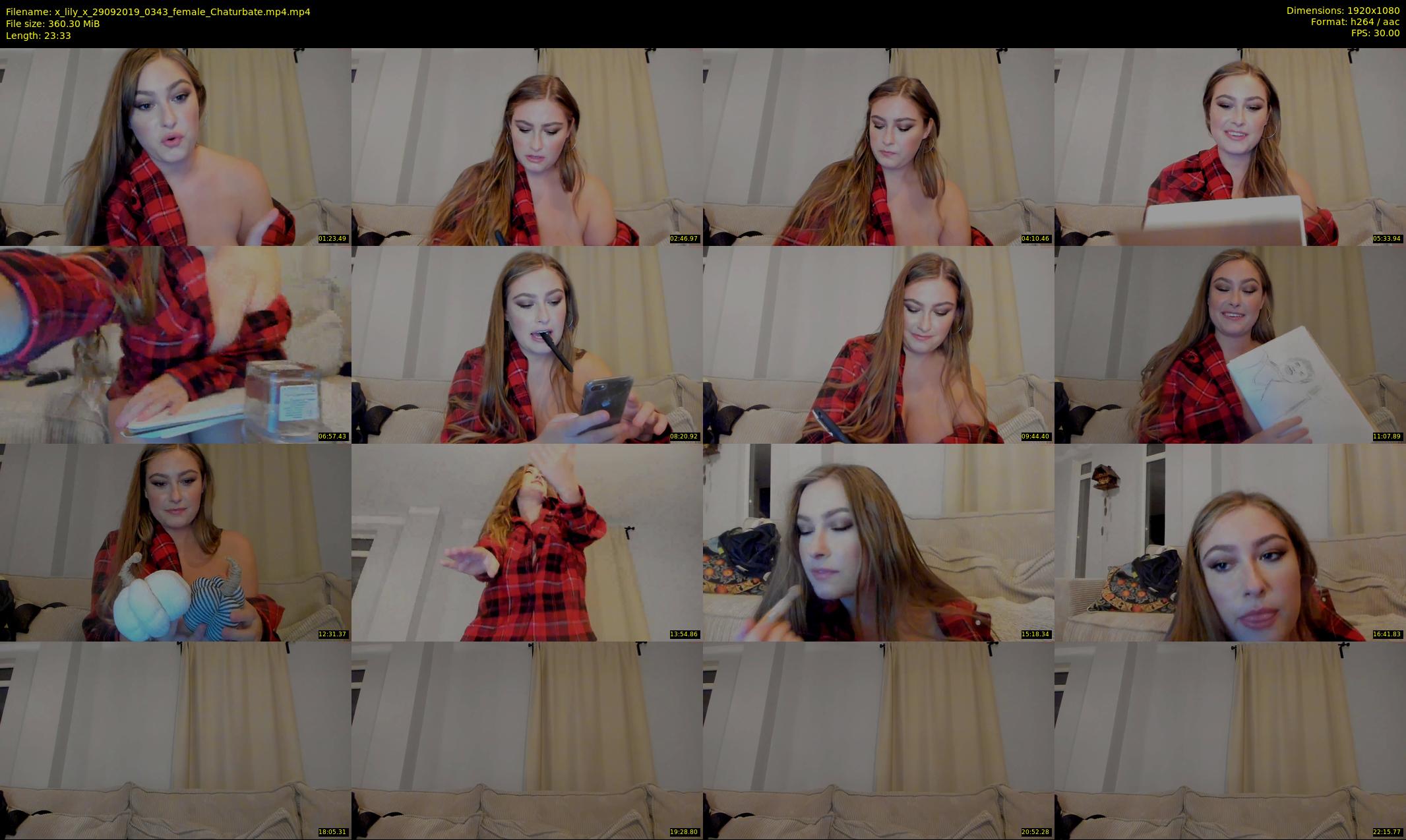 x_lily_x — 24 minute Chaturbate female cam show recording, 1080p, Sep 29, 2019
