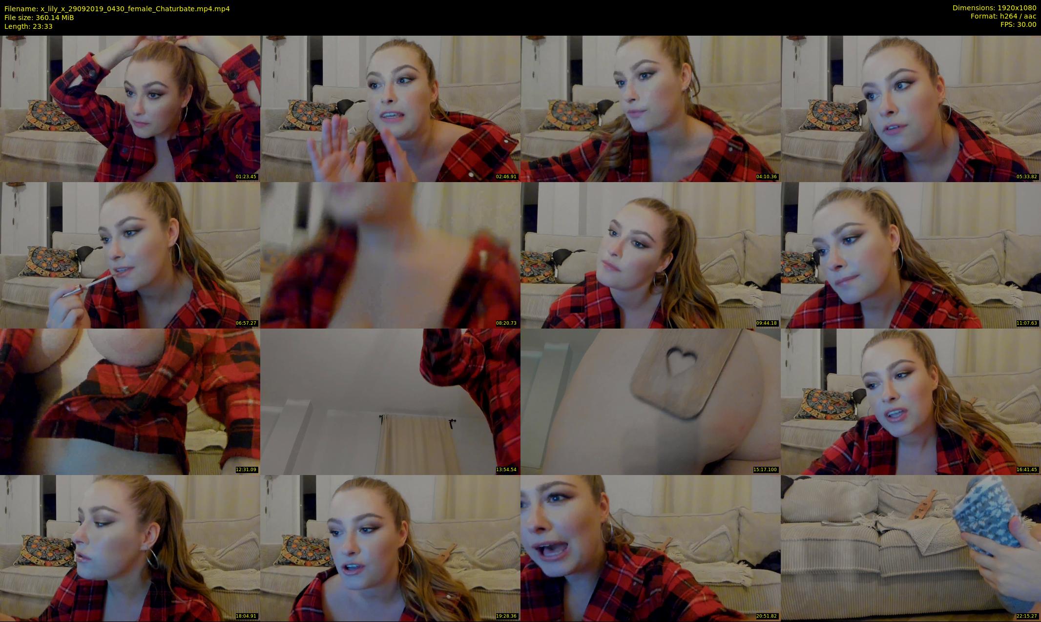x_lily_x — 24 minute Chaturbate female cam show recording, 1080p, Sep 29, 2019