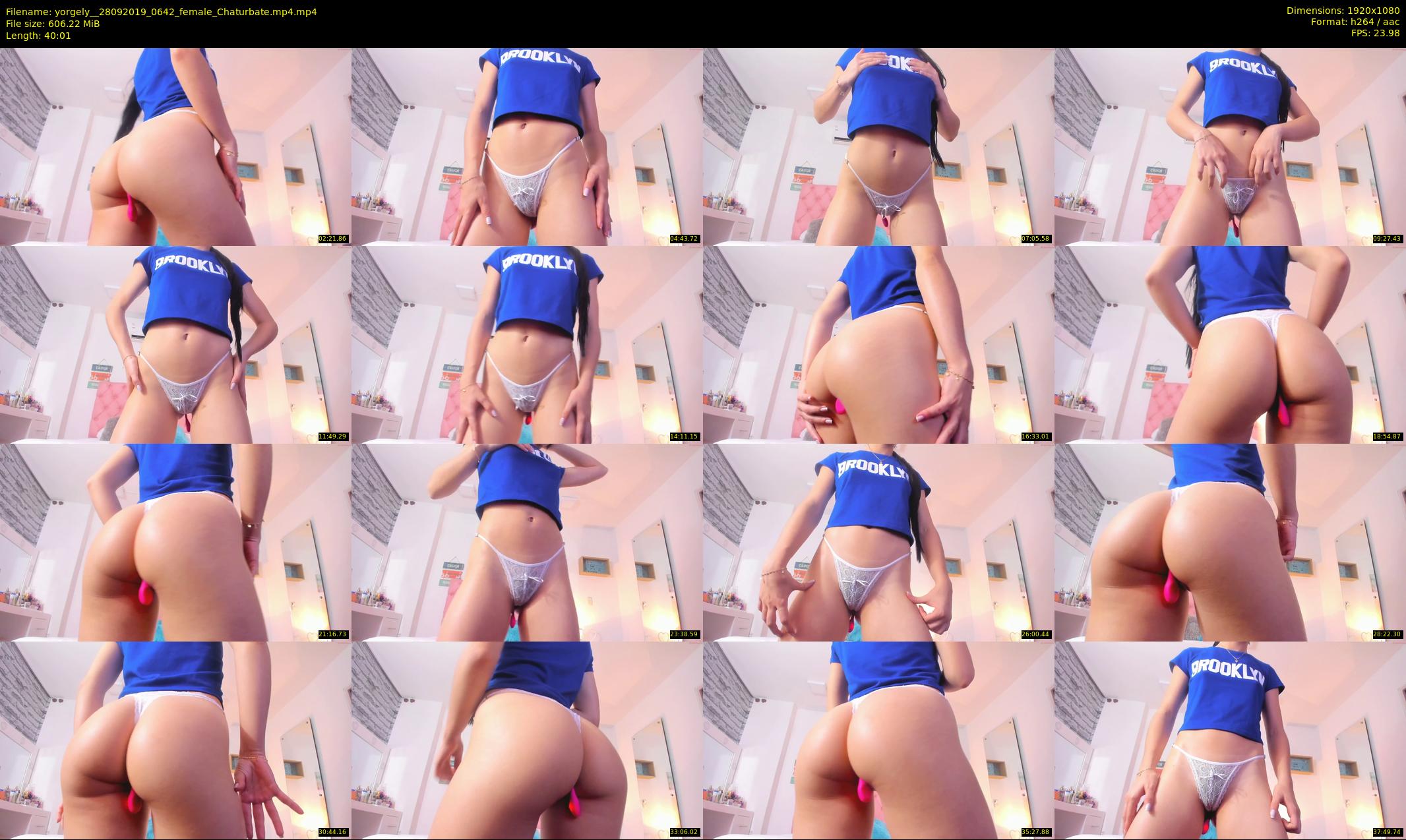 yorgely_ — 41 minute Chaturbate female cam show recording, 1080p, Sep 28, 2019