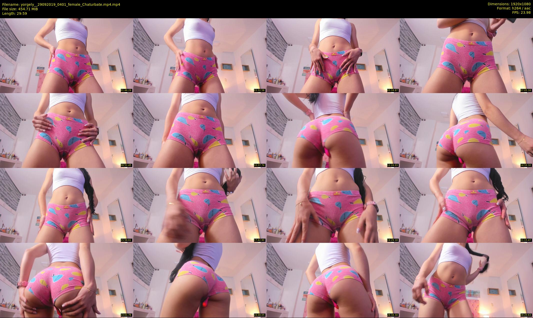 yorgely_ — 30 minute Chaturbate female cam show recording, 1080p, Sep 29, 2019