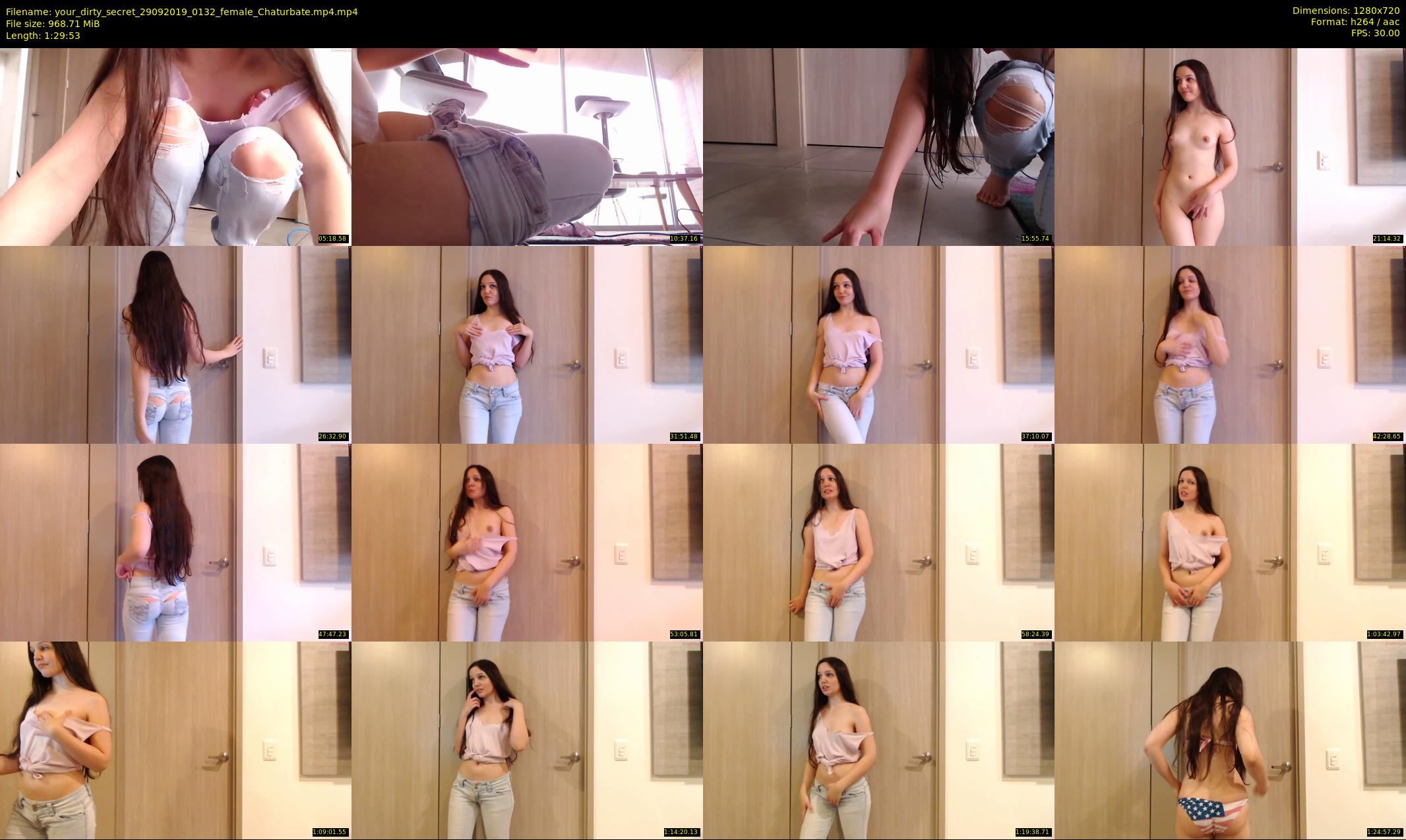 your_dirty_secret — 90 minute Chaturbate female cam show recording, 720p, Sep 29, 2019