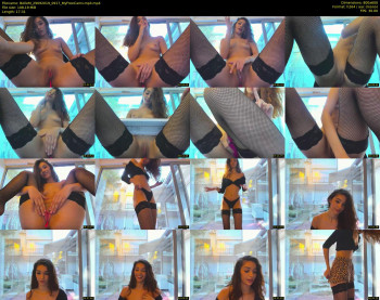 BelleM — 18 minute MyFreeCams cam show recording, 480p, Sep 29, 2019
