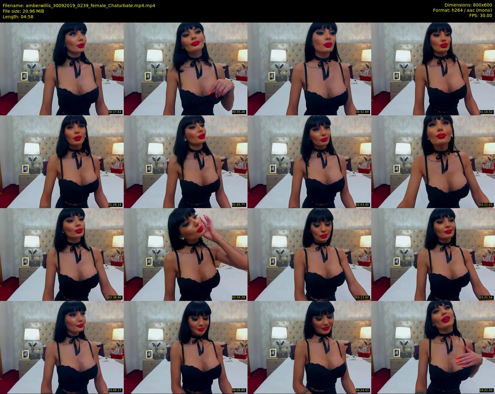 amberwillis — 5 minute Chaturbate female cam show recording, 480p, Sep 30, 2019