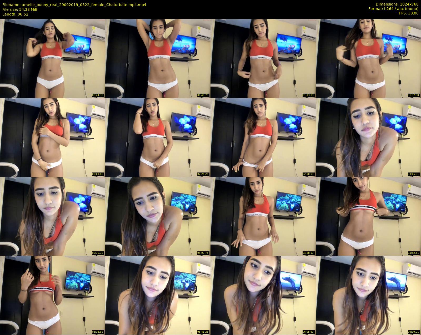 amelie_bunny_real — 7 minute Chaturbate female cam show recording, 720p, Sep 29, 2019