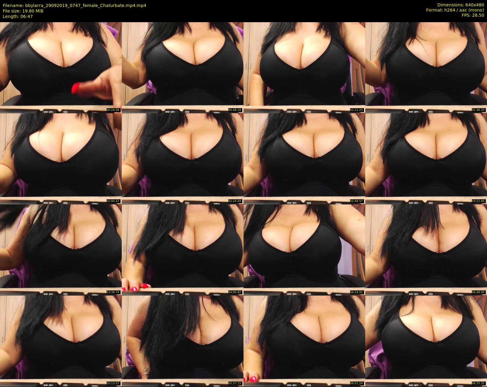 bbylarra — 7 minute Chaturbate couple cam show recording, 480p, Sep 29, 2019