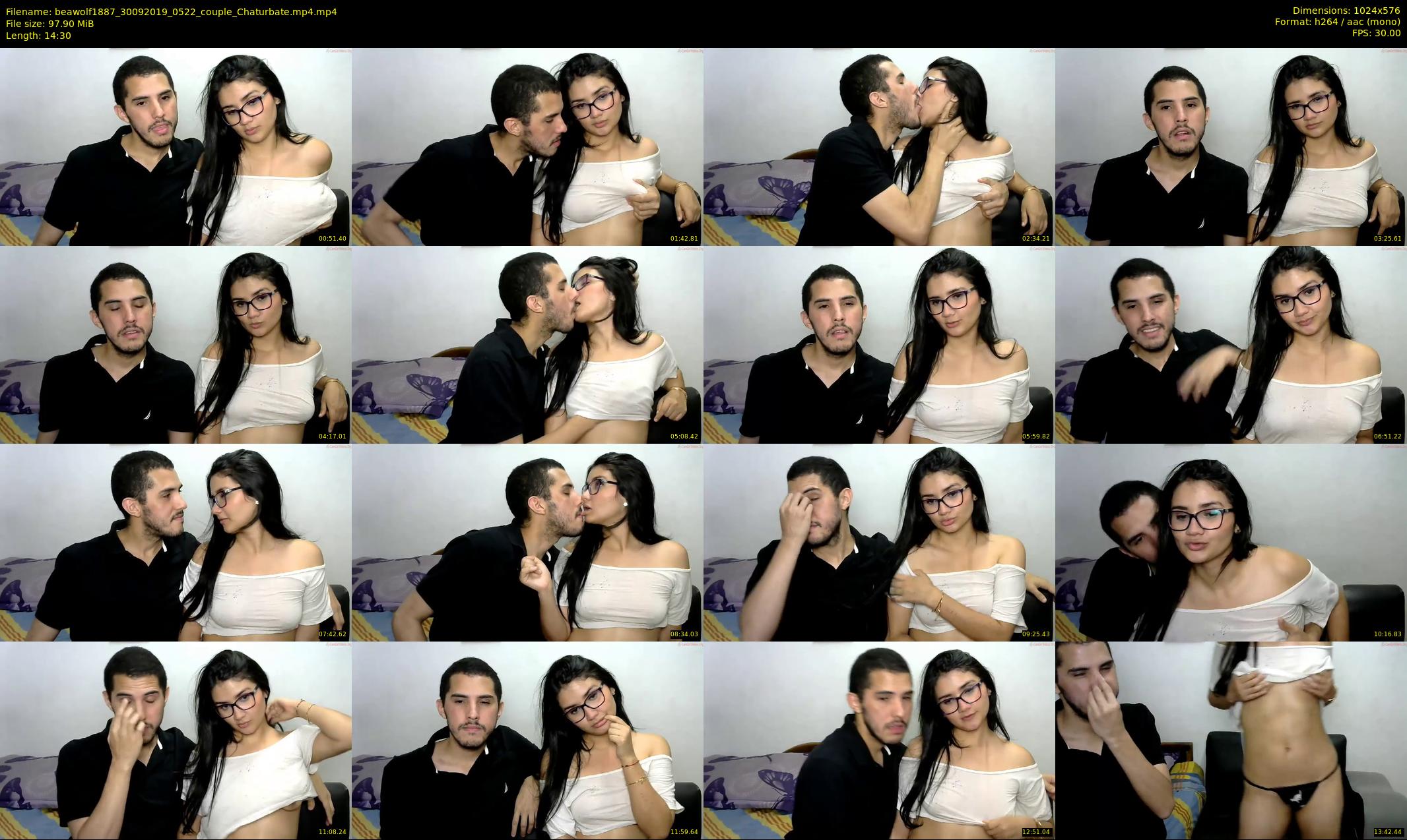 beawolf1887 — 15 minute Chaturbate couple cam show recording, 480p, Sep 30, 2019