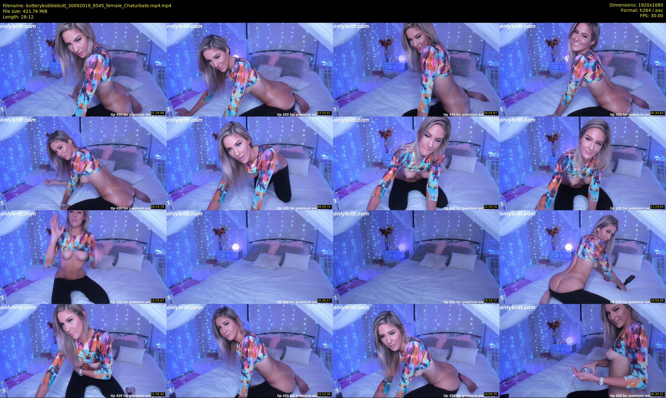 butterybubblebutt — 29 minute Chaturbate couple cam show recording, 1080p, Sep 30, 2019