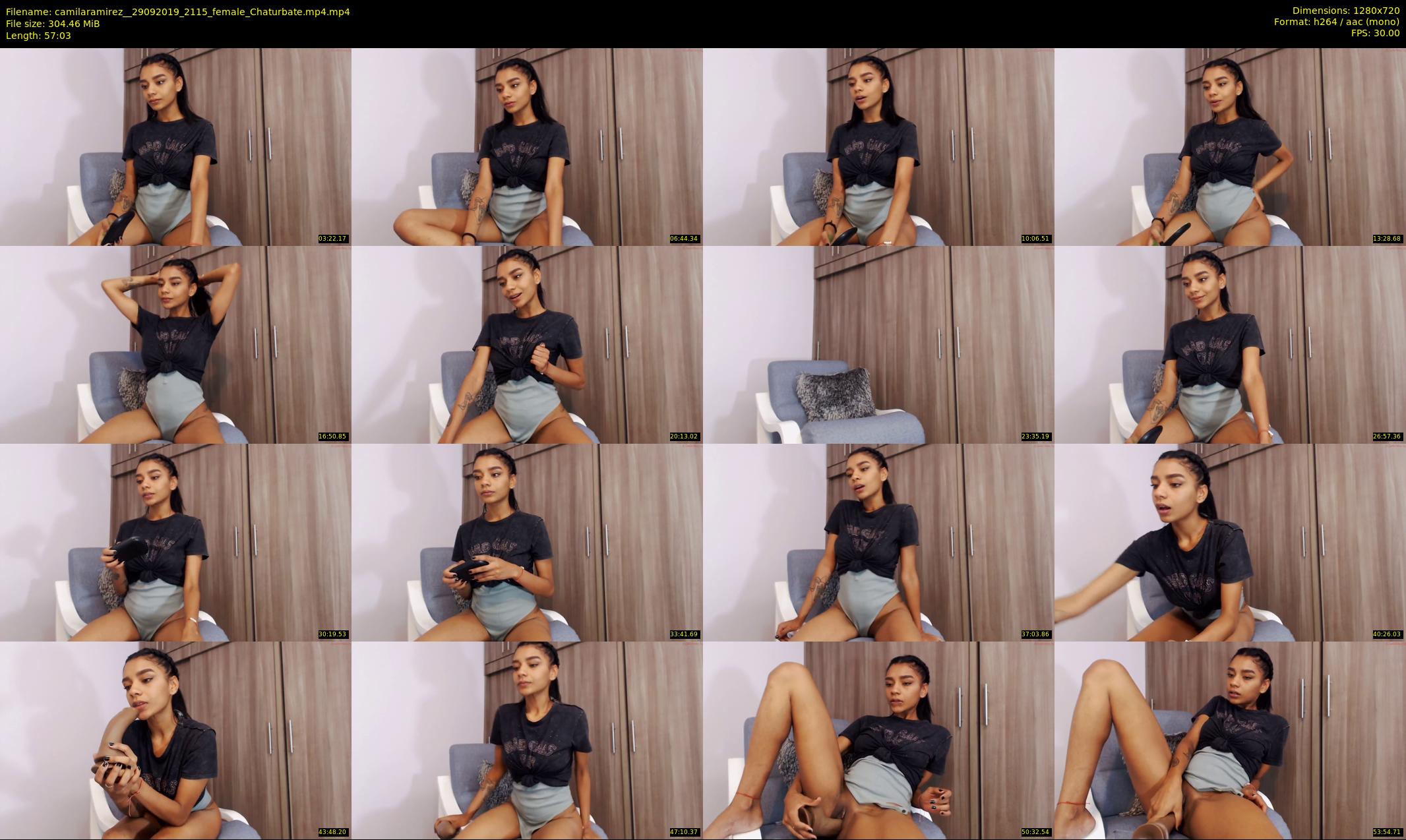 camilaramirez_ — 58 minute Chaturbate female cam show recording, 720p, Sep 29, 2019