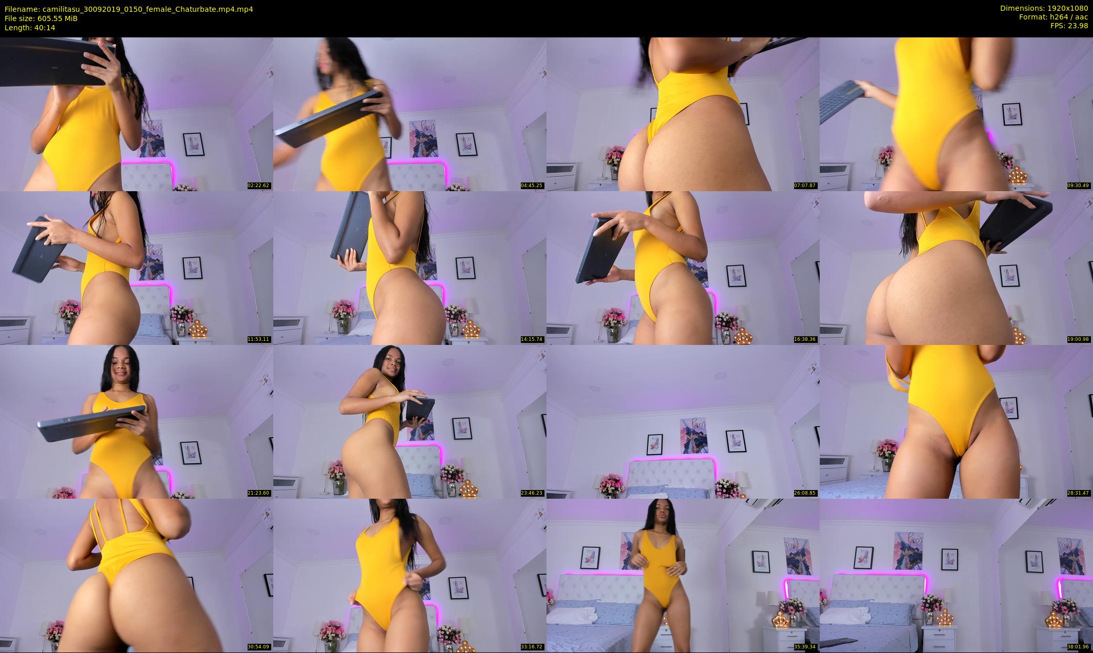camilitasu — 41 minute Chaturbate female cam show recording, 1080p, Sep 30, 2019