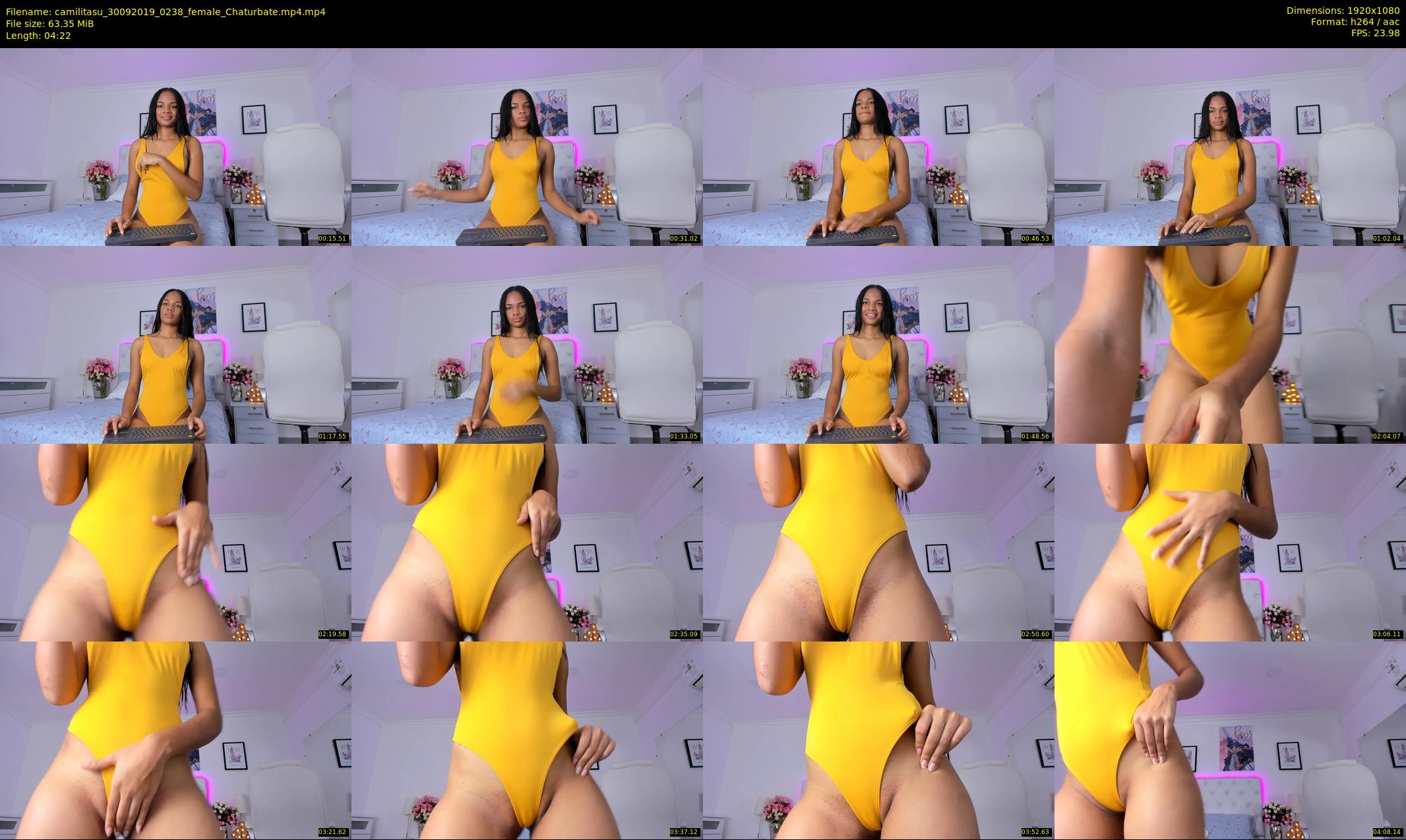 camilitasu — 5 minute Chaturbate female cam show recording, 1080p, Sep 30, 2019