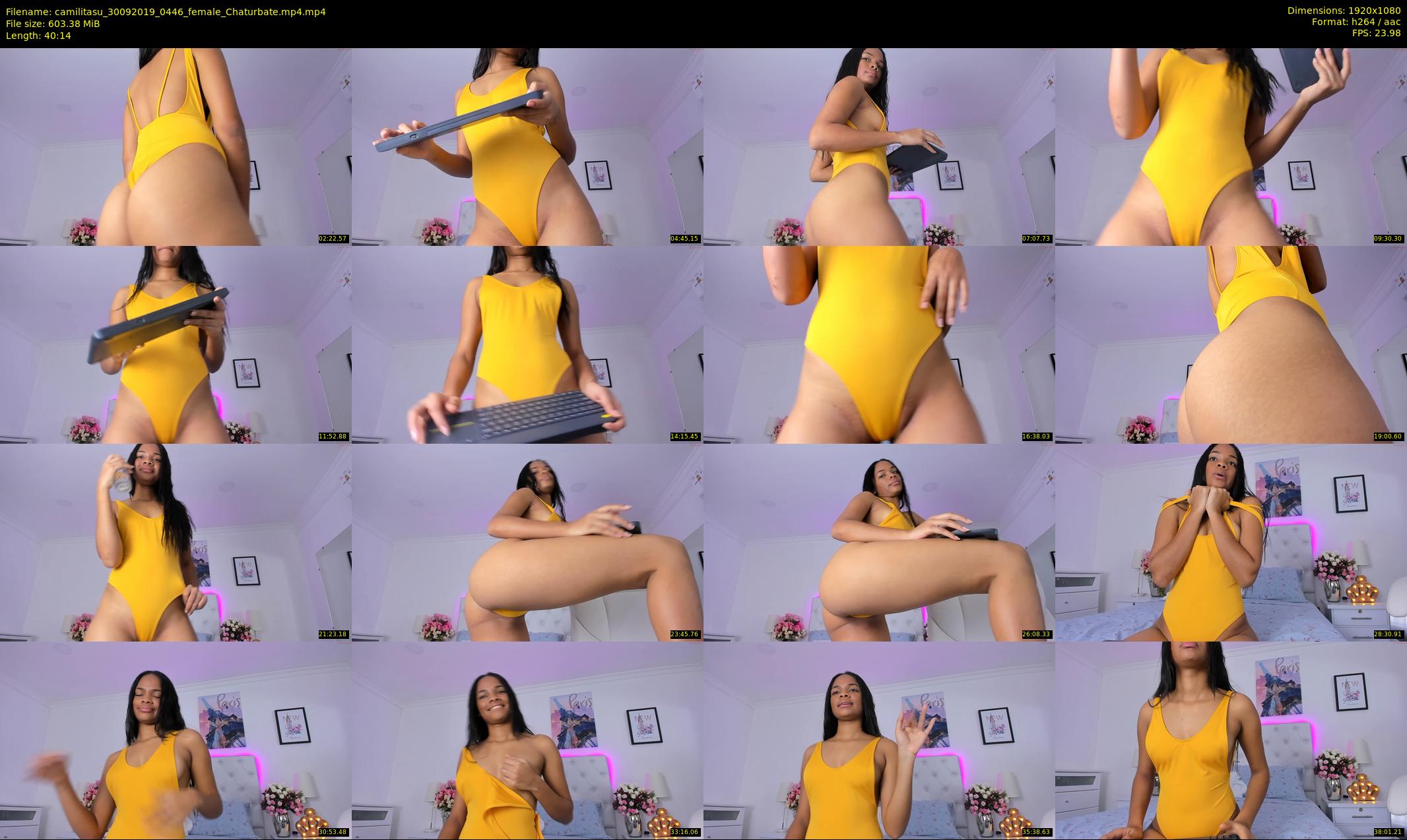 camilitasu — 41 minute Chaturbate female cam show recording, 1080p, Sep 30, 2019