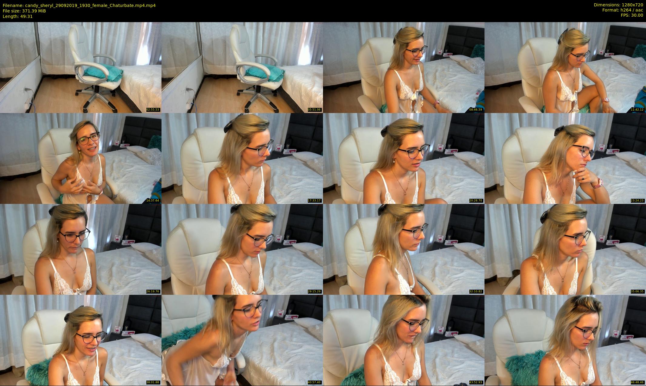 candy_sheryl — 50 minute Chaturbate female cam show recording, 720p, Sep 29, 2019