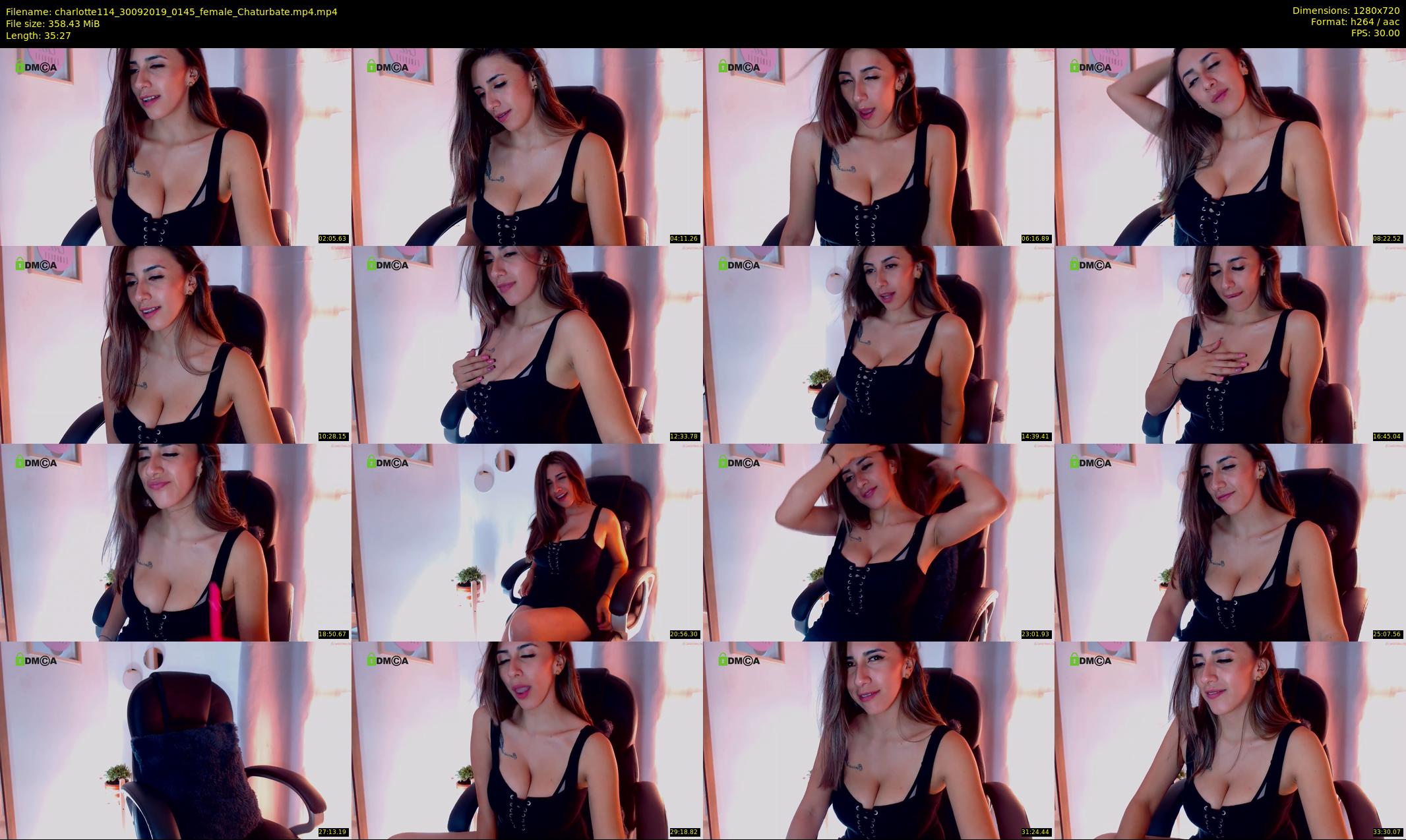 charlotte114 — 36 minute Chaturbate female cam show recording, 720p, Sep 30, 2019