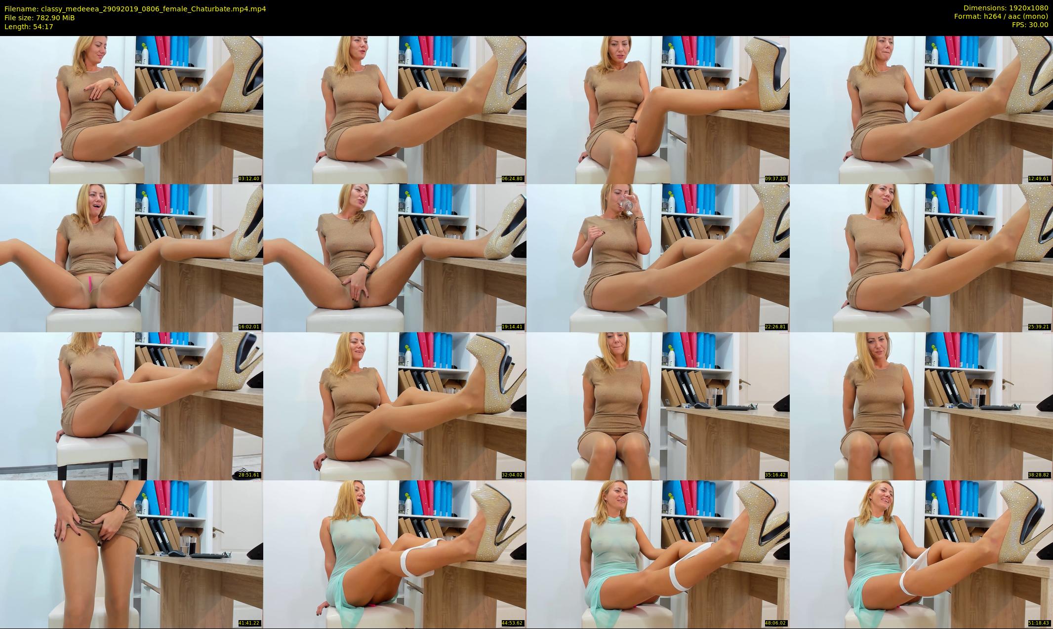 classy_medeeea — 55 minute Chaturbate female cam show recording, 1080p, Sep 29, 2019