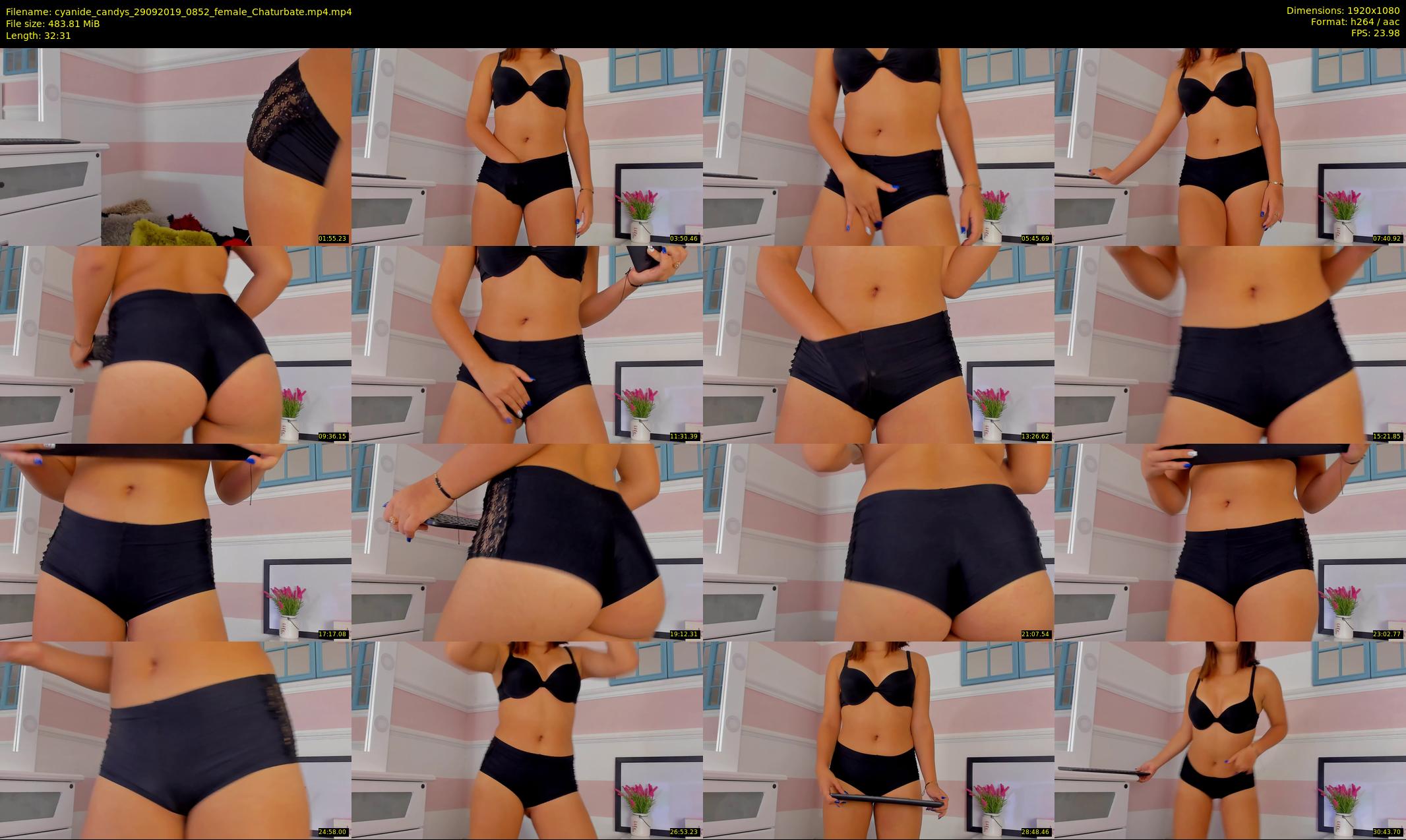 cyanide_candys — 33 minute Chaturbate female cam show recording, 1080p, Sep 29, 2019