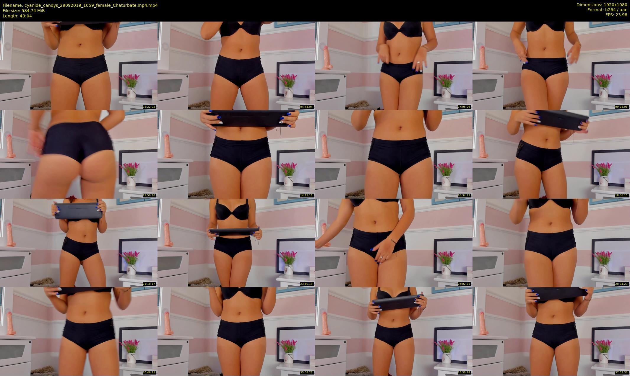 cyanide_candys — 41 minute Chaturbate female cam show recording, 1080p, Sep 29, 2019