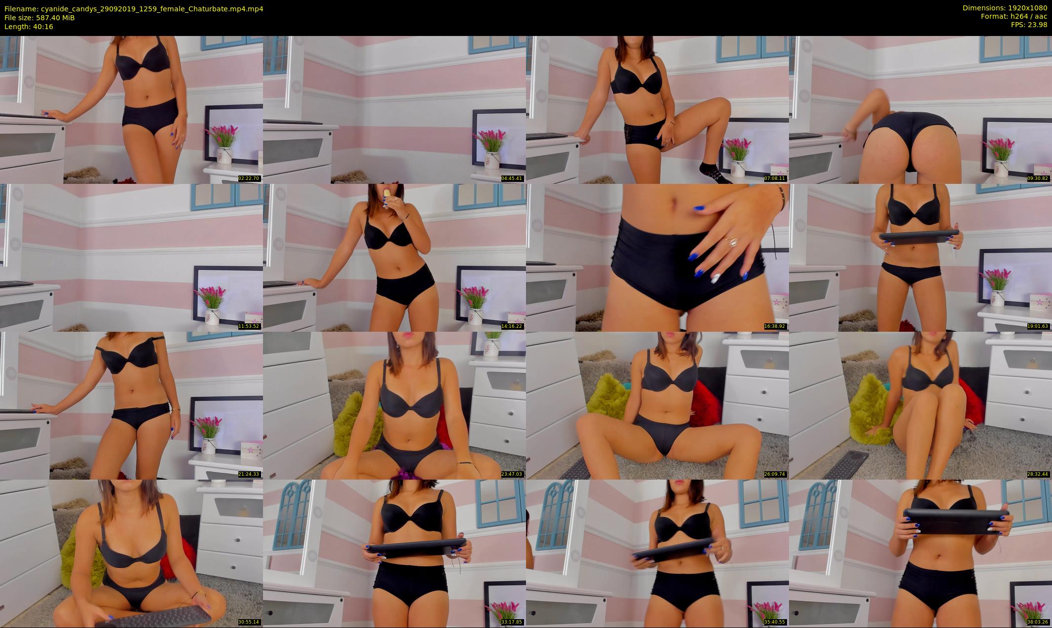 cyanide_candys — 41 minute Chaturbate female cam show recording, 1080p, Sep 29, 2019
