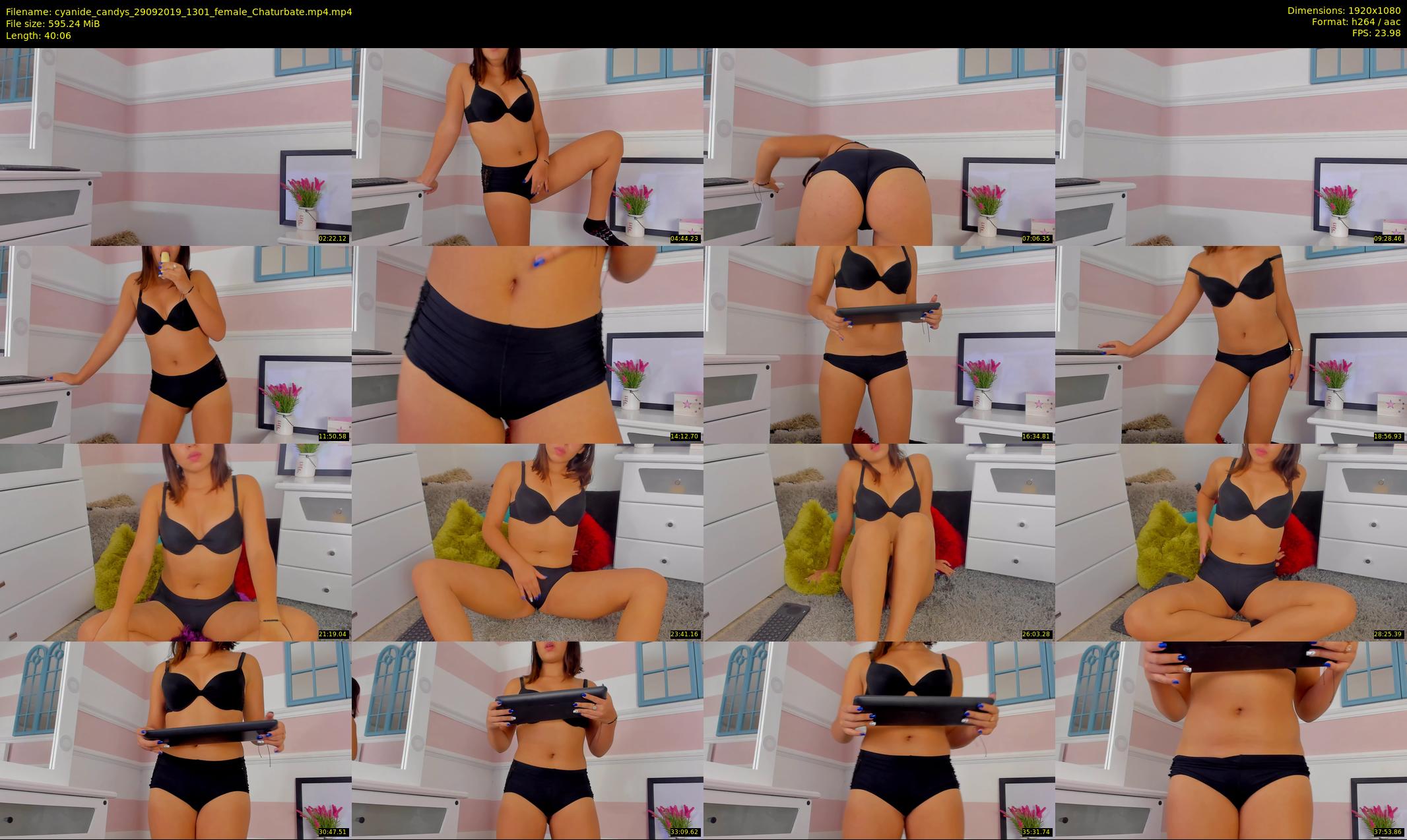 cyanide_candys — 41 minute Chaturbate female cam show recording, 1080p, Sep 29, 2019
