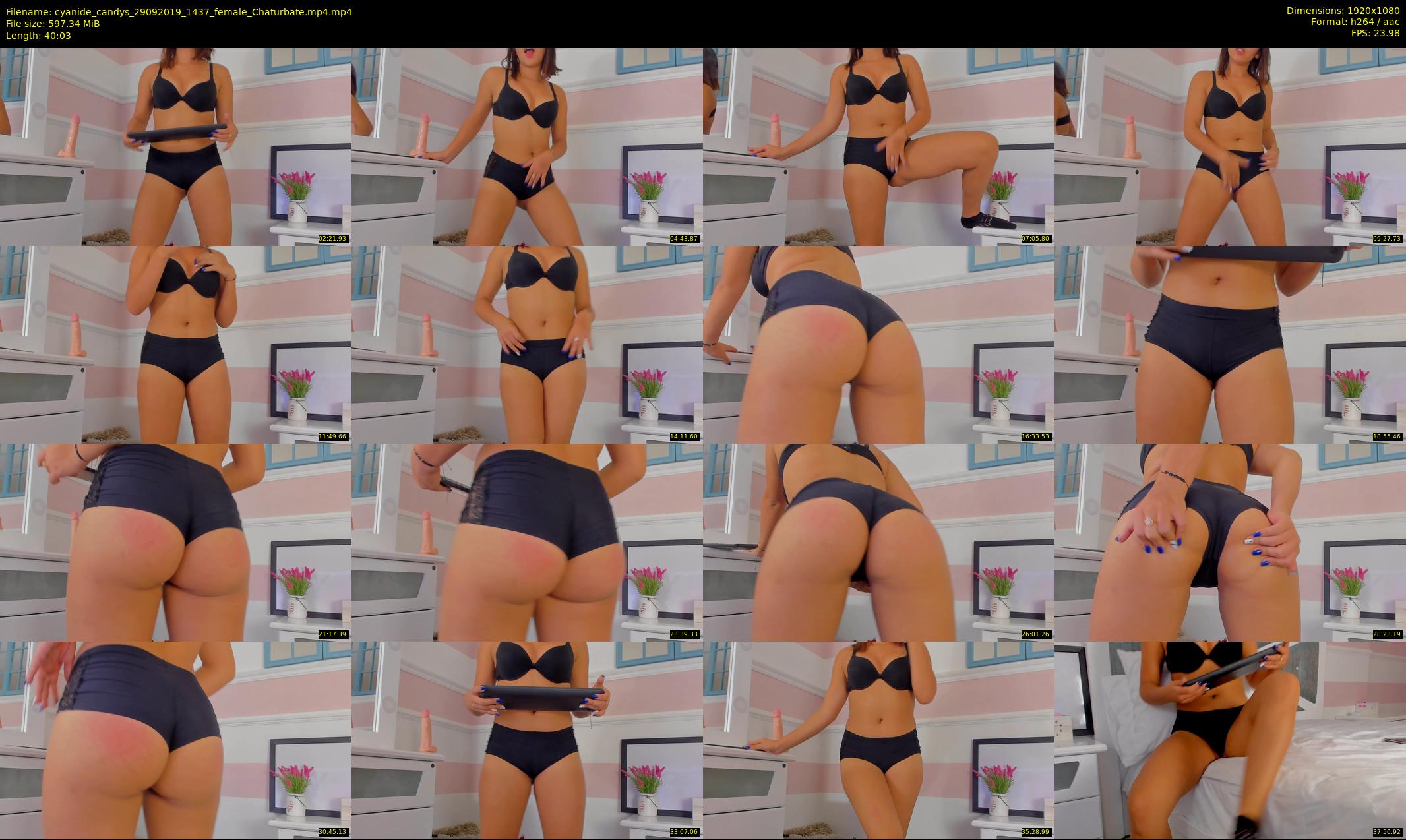 cyanide_candys — 41 minute Chaturbate female cam show recording, 1080p, Sep 29, 2019