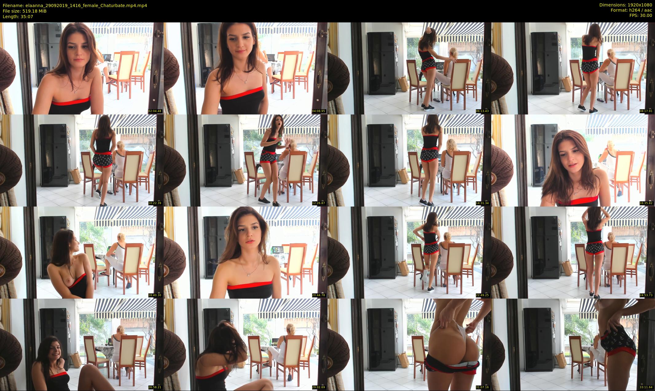 elaanna — 36 minute Chaturbate female cam show recording, 1080p, Sep 29, 2019