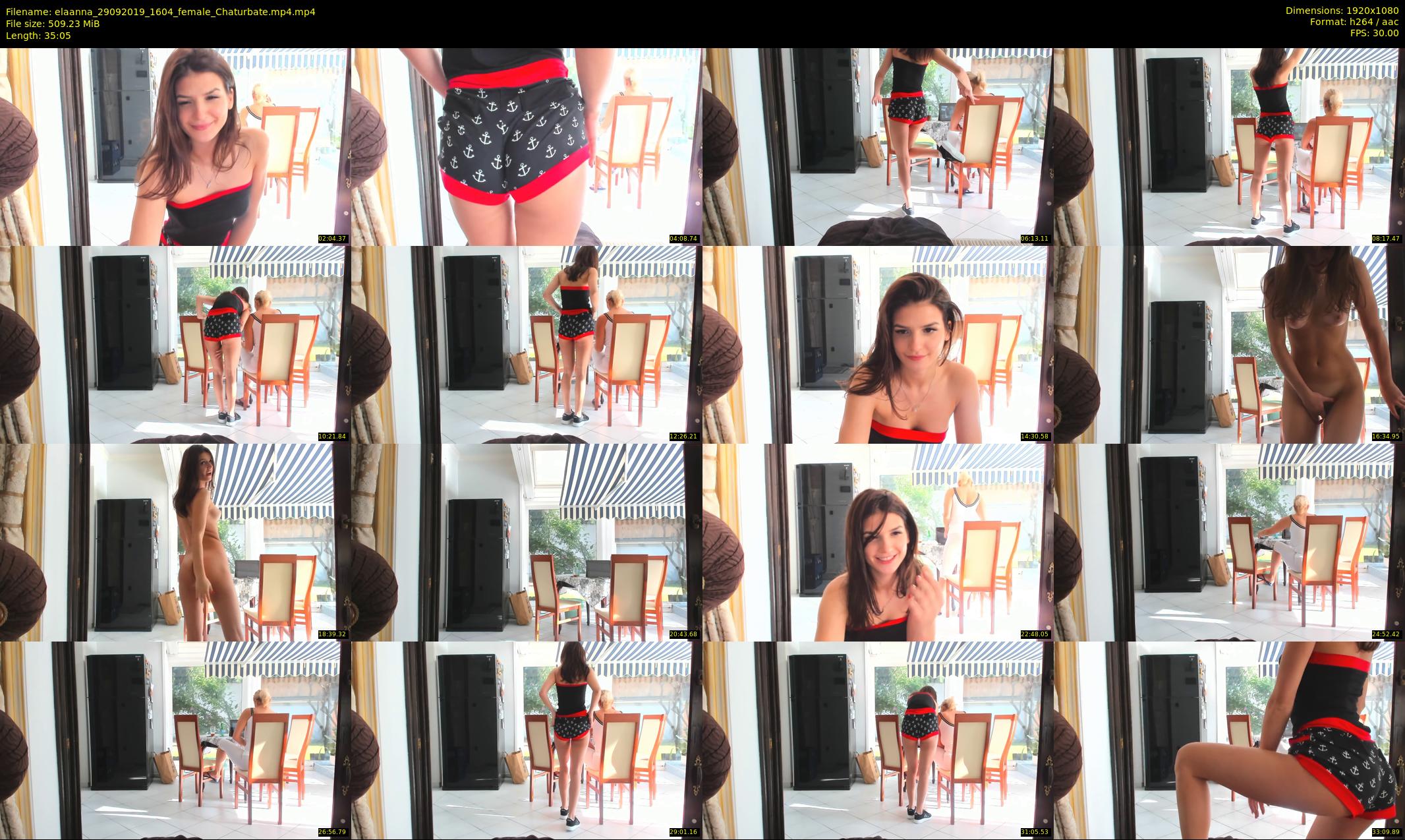 elaanna — 36 minute Chaturbate female cam show recording, 1080p, Sep 29, 2019