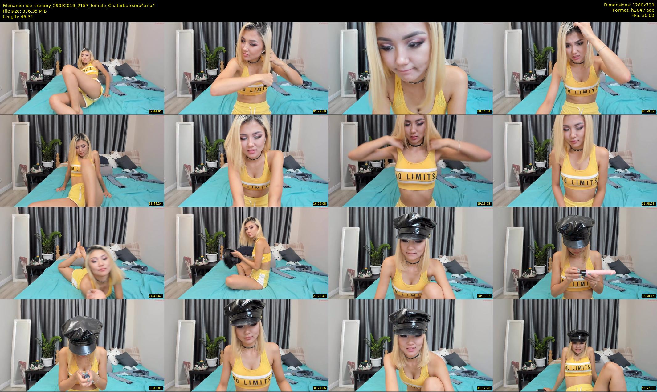 ice_creamy — 47 minute Chaturbate female cam show recording, 720p, Sep 29, 2019