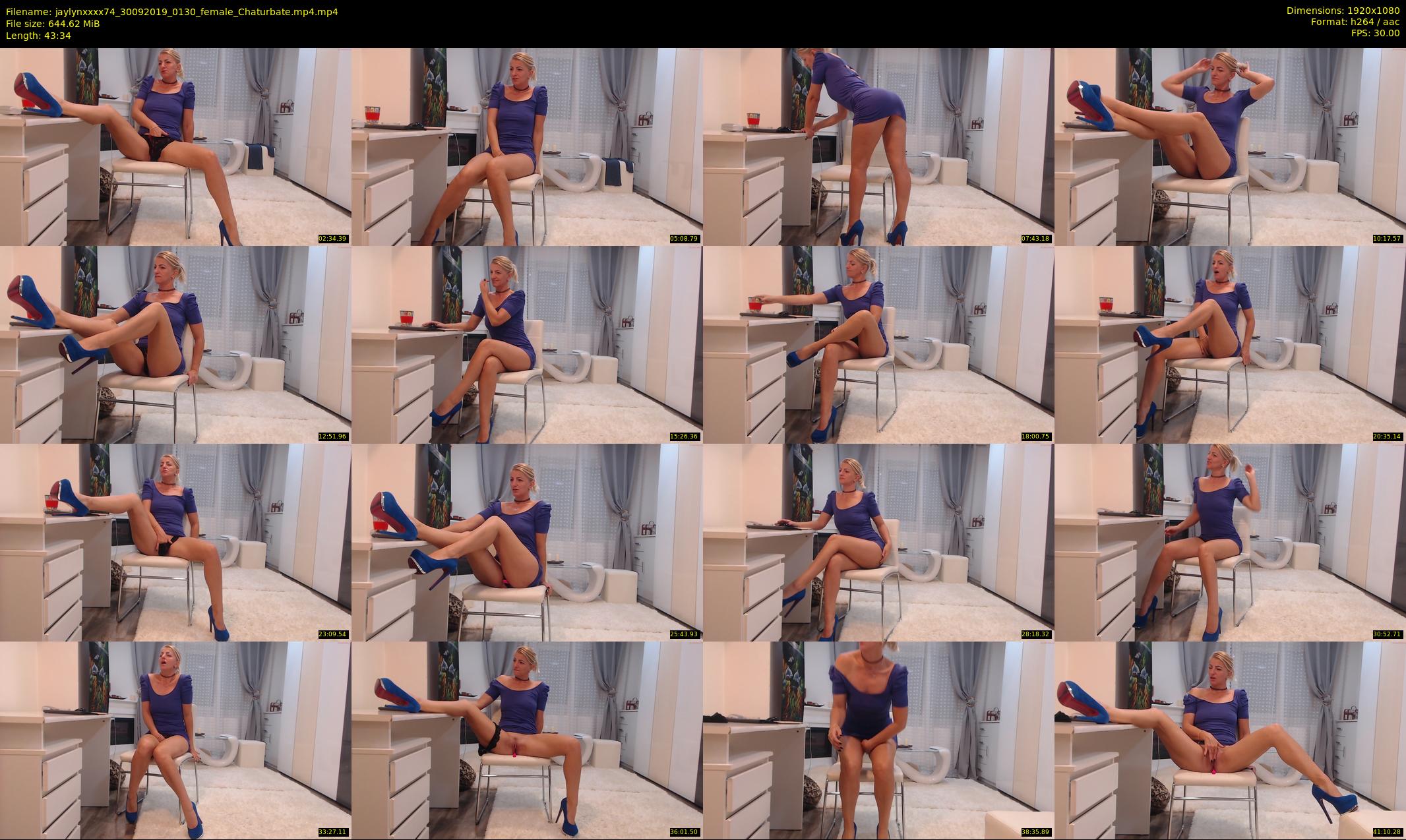 jaylynxxxx74 — 44 minute Chaturbate female cam show recording, 1080p, Sep 30, 2019