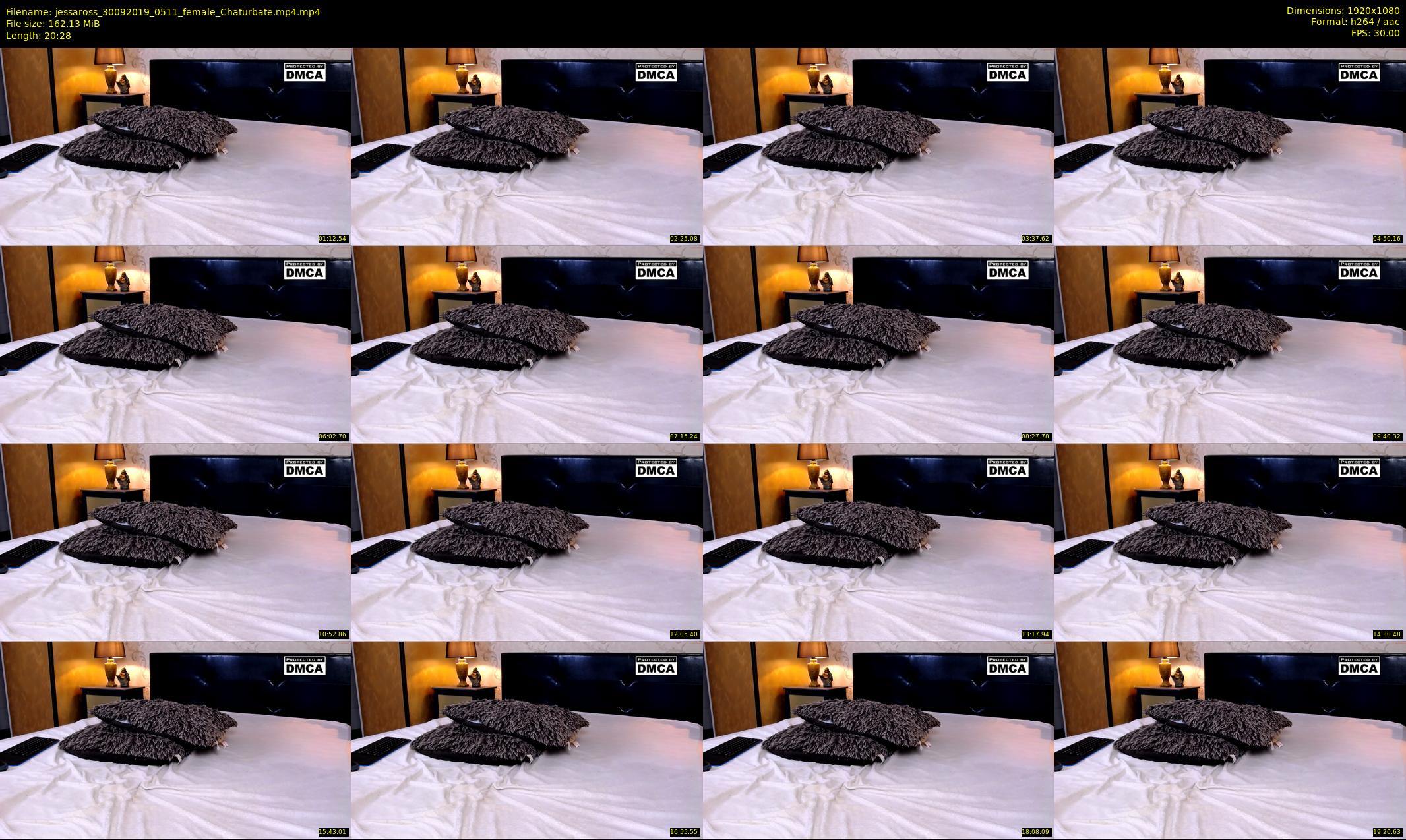 jessaross — 21 minute Chaturbate female cam show recording, 1080p, Sep 30, 2019