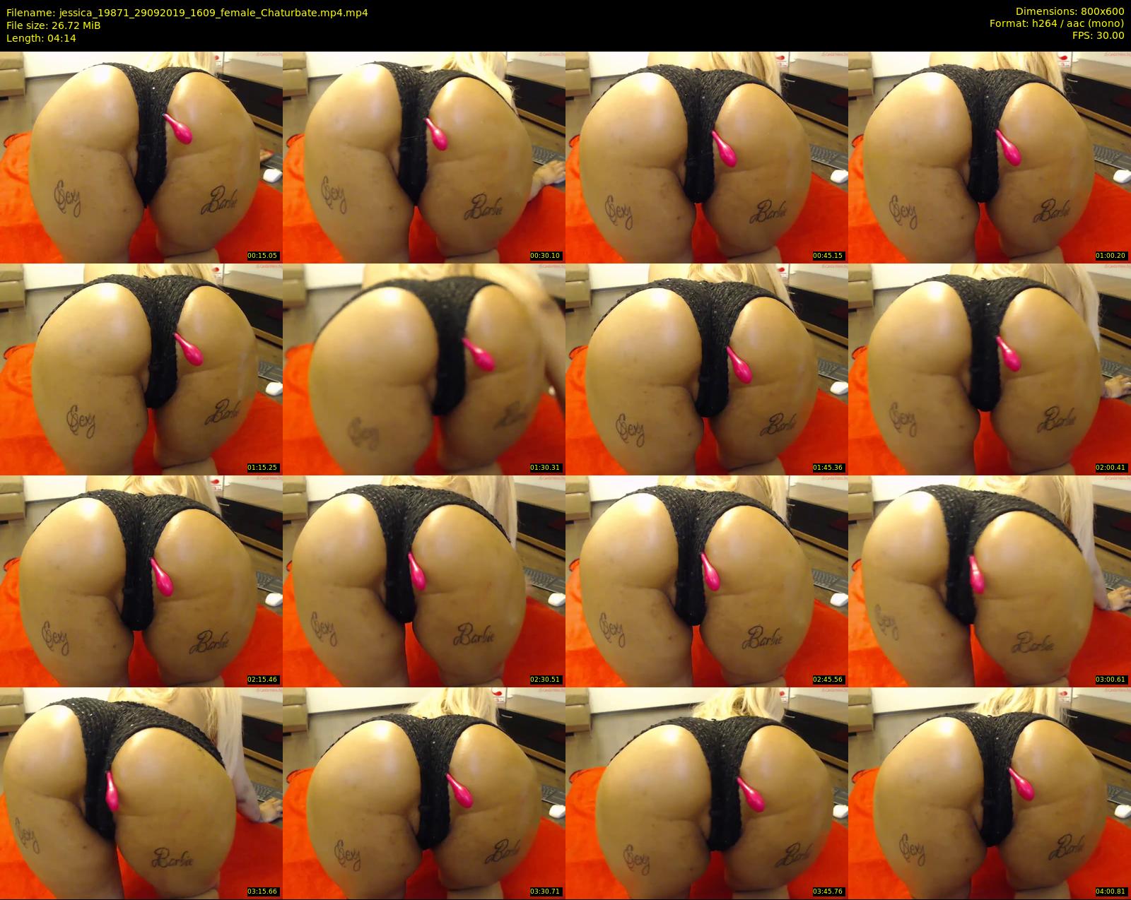 jessica_19871 — 5 minute Chaturbate female cam show recording, 480p, Sep 29, 2019
