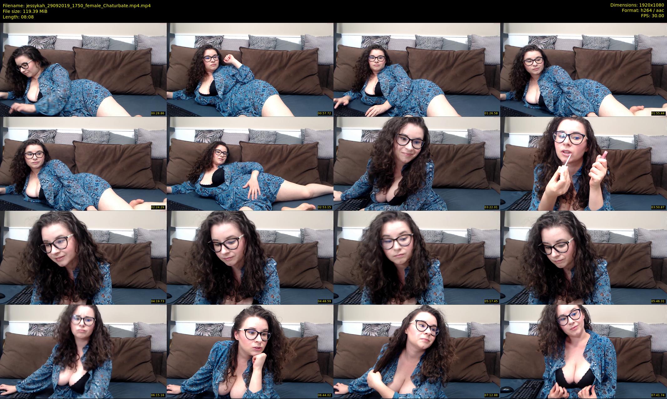 jessykah — 9 minute Chaturbate female cam show recording, 1080p, Sep 29, 2019