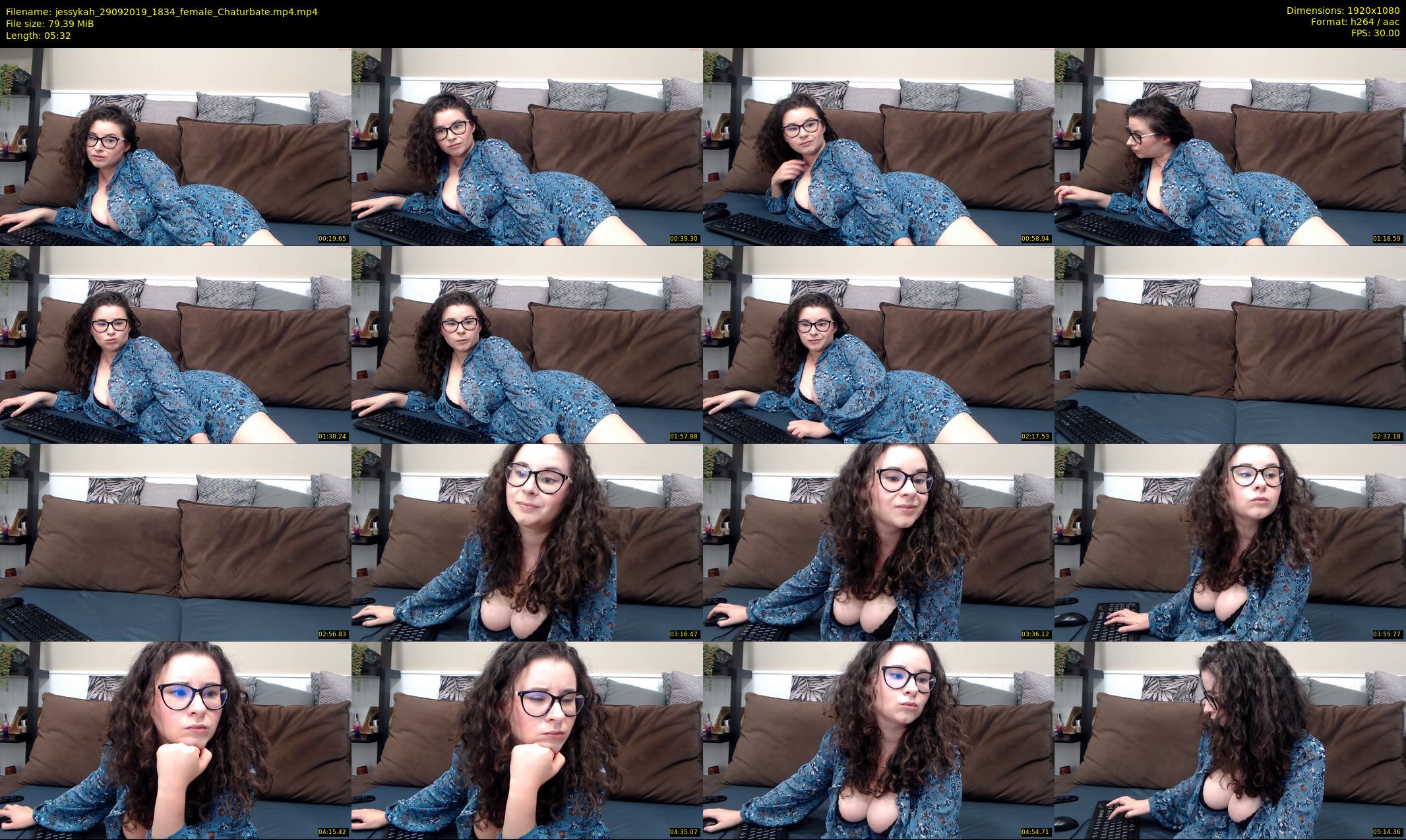 jessykah — 6 minute Chaturbate female cam show recording, 1080p, Sep 29, 2019