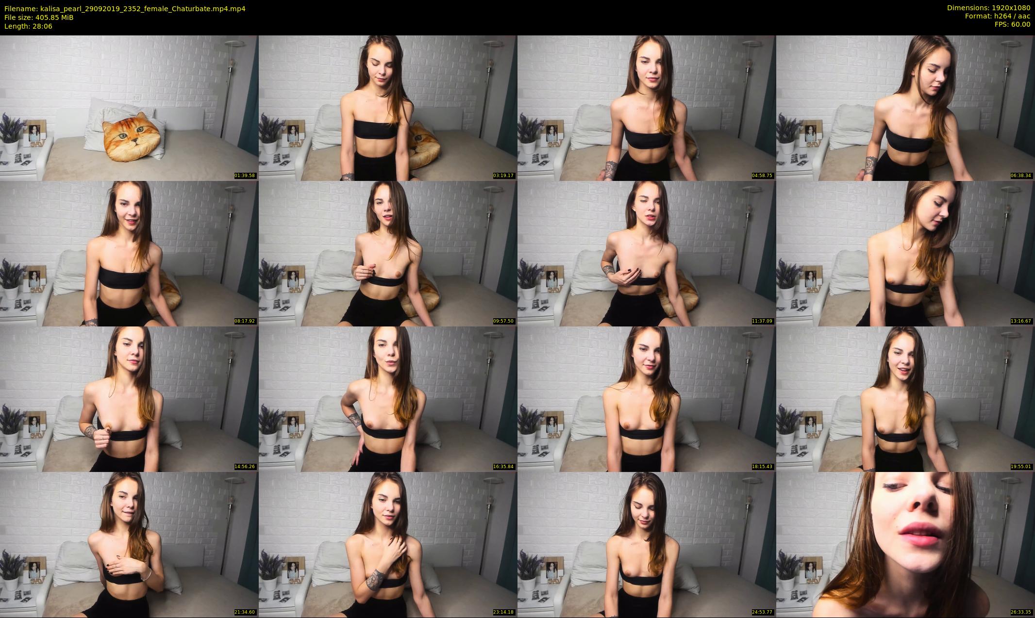 kalisa_pearl — 29 minute Chaturbate female cam show recording, 1080p, Sep 29, 2019