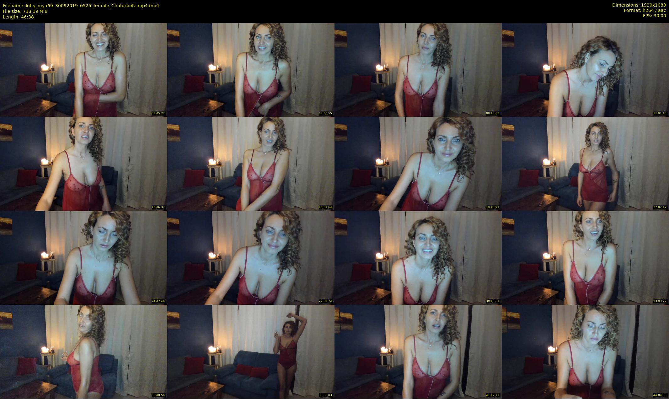 kitty_mya69 — 47 minute Chaturbate female cam show recording, 1080p, Sep 30, 2019
