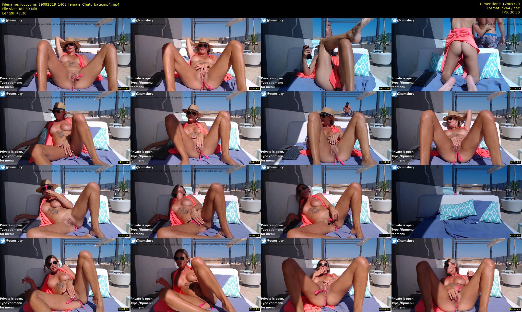 lucycums — 48 minute Chaturbate couple cam show recording, 720p, Sep 29, 2019