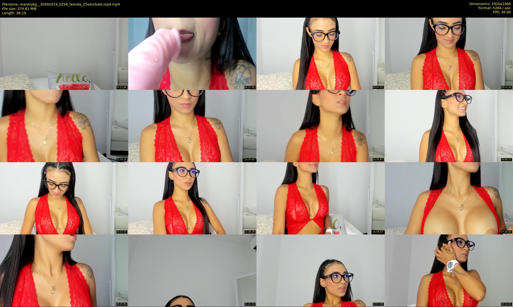 manelykg_ — 39 minute Chaturbate female cam show recording, 1080p, Sep 30, 2019
