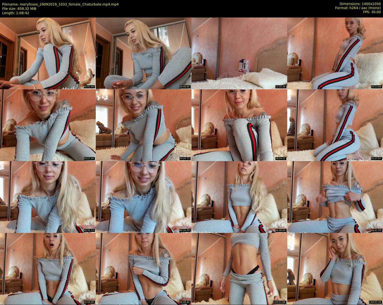 meryfoxxx — 69 minute Chaturbate female cam show recording, 720p, Sep 29, 2019