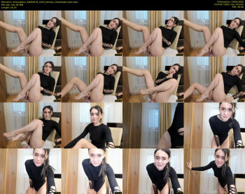 milanatwice — 17 minute Chaturbate female cam show recording, 720p, Sep 29, 2019