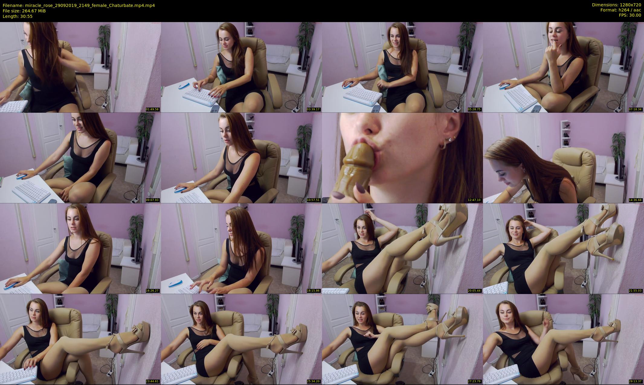 miracle_rose — 31 minute Chaturbate female cam show recording, 720p, Sep 29, 2019