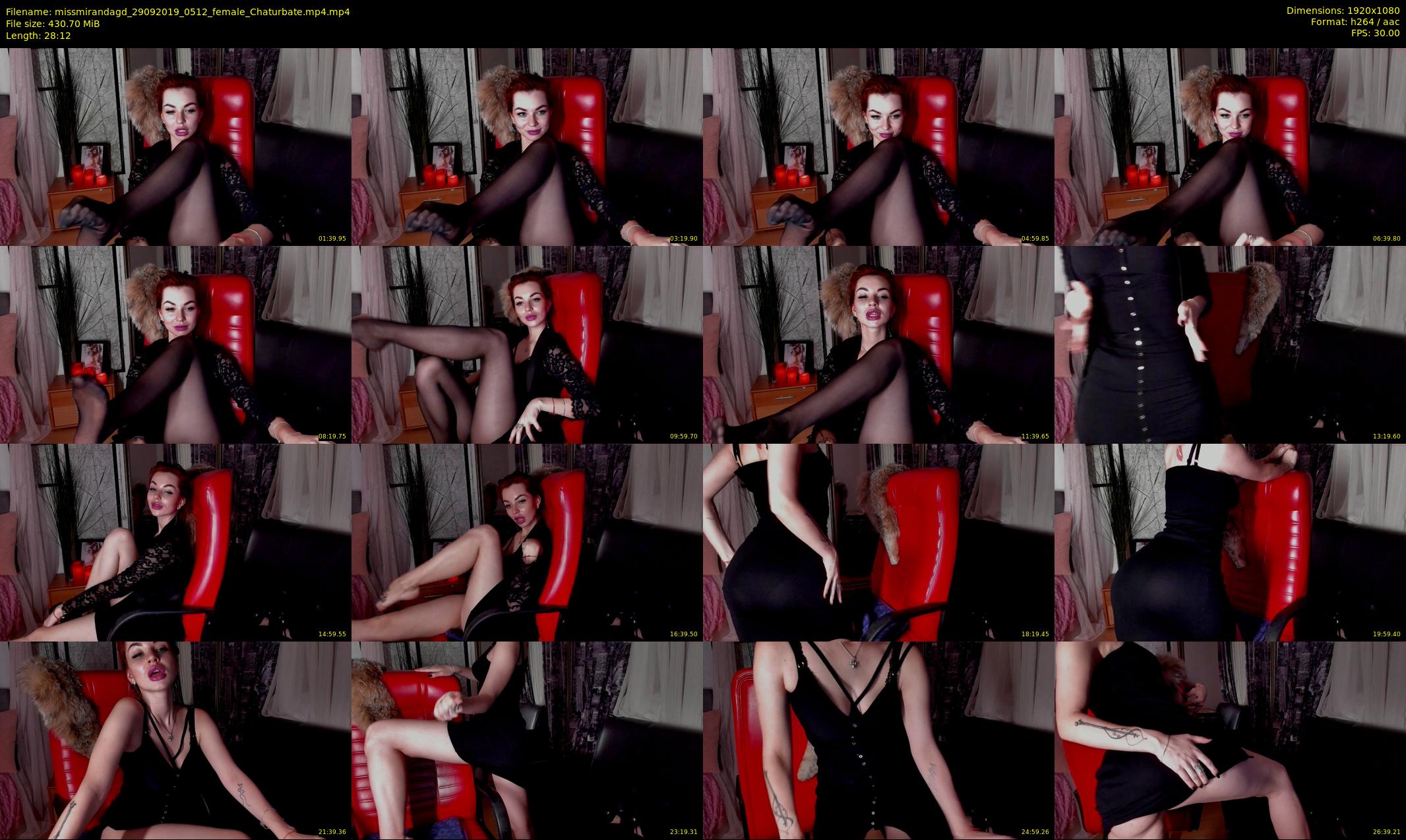 missmirandagd — 29 minute Chaturbate female cam show recording, 1080p, Sep 29, 2019
