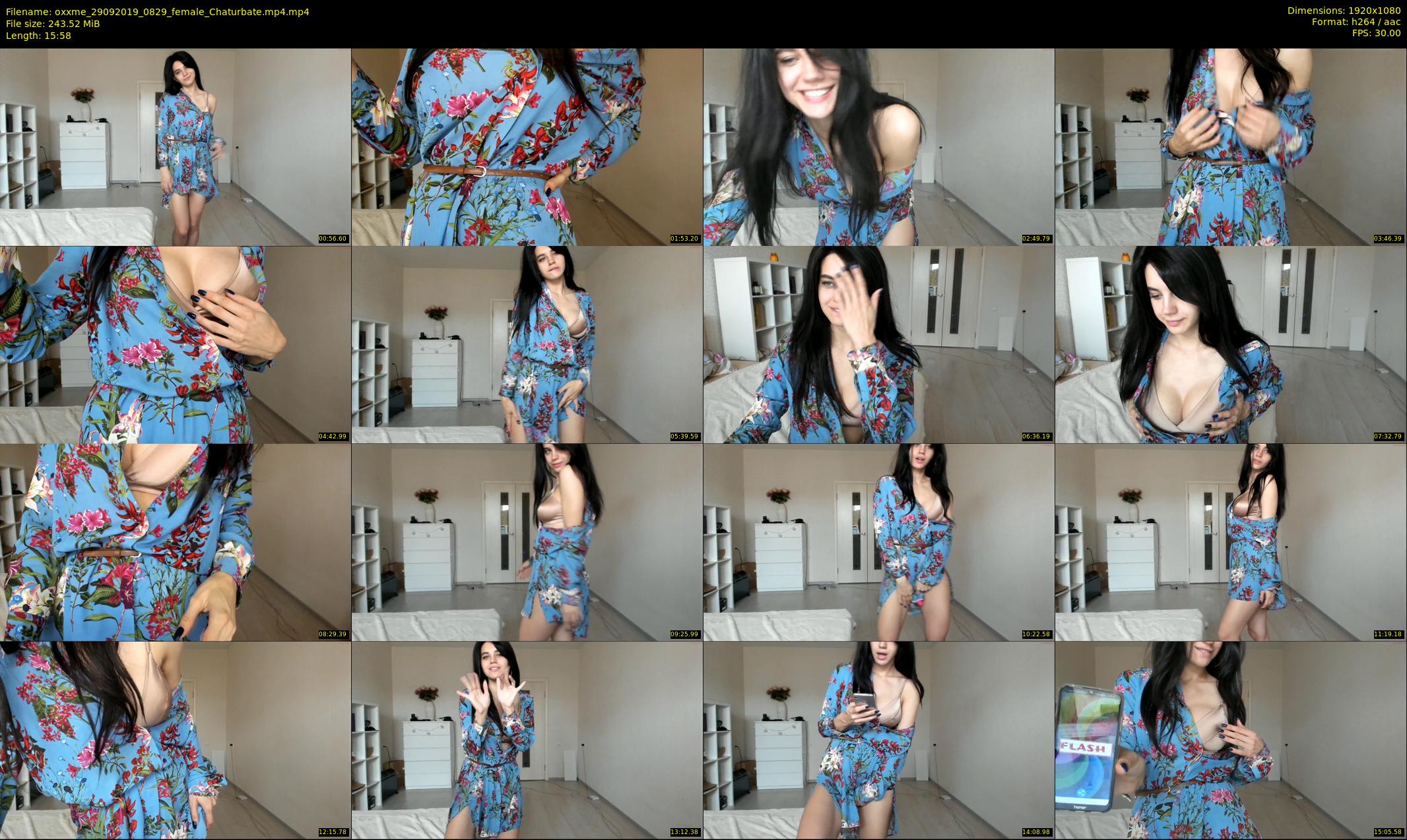 oxxme — 16 minute Chaturbate female cam show recording, 1080p, Sep 29, 2019