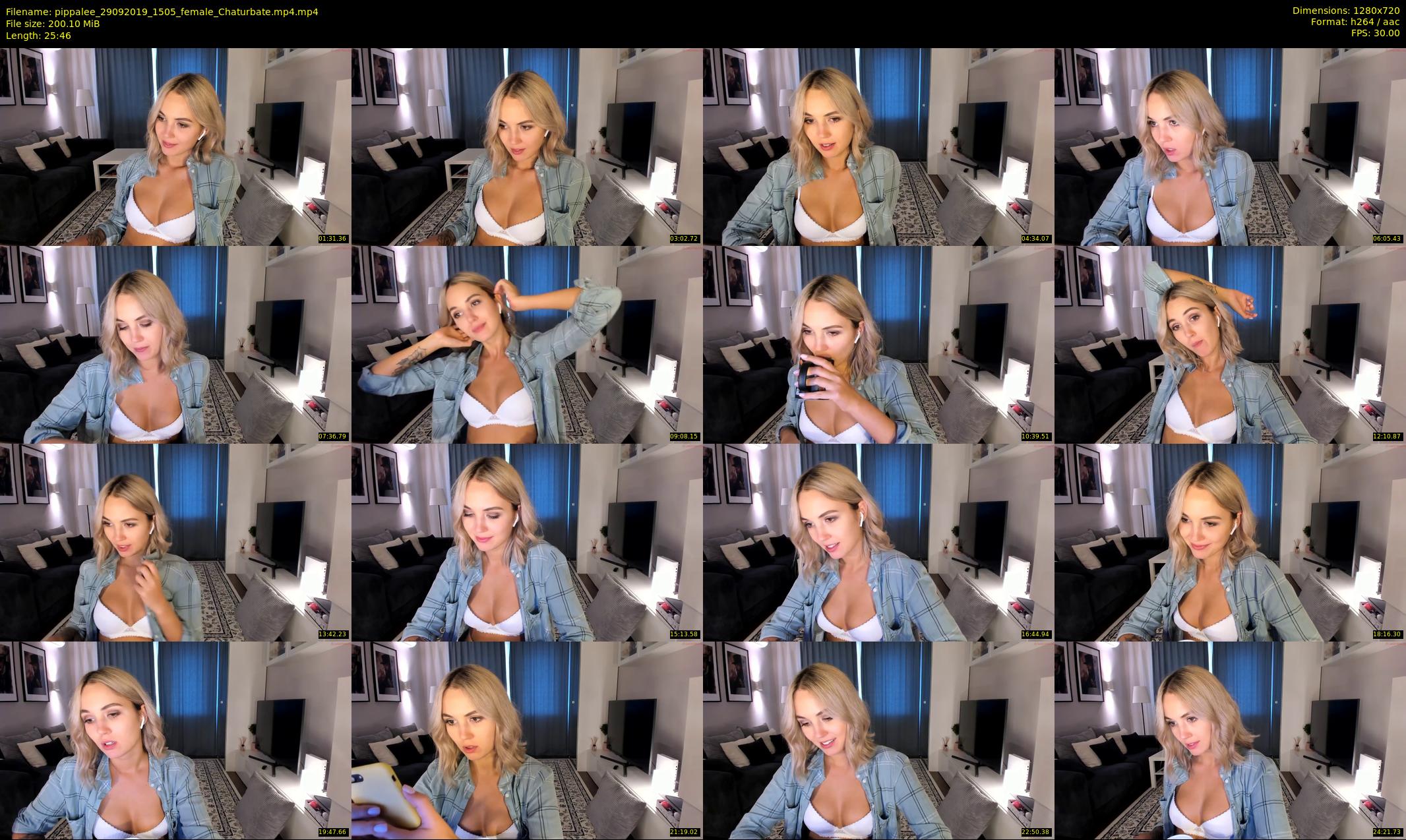 pippalee — 26 minute Chaturbate female cam show recording, 720p, Sep 29, 2019