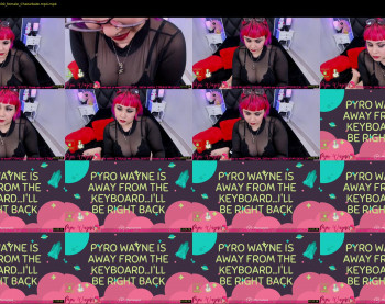 pyrowayne — 23 minute Chaturbate female cam show recording, 720p, Sep 30, 2019