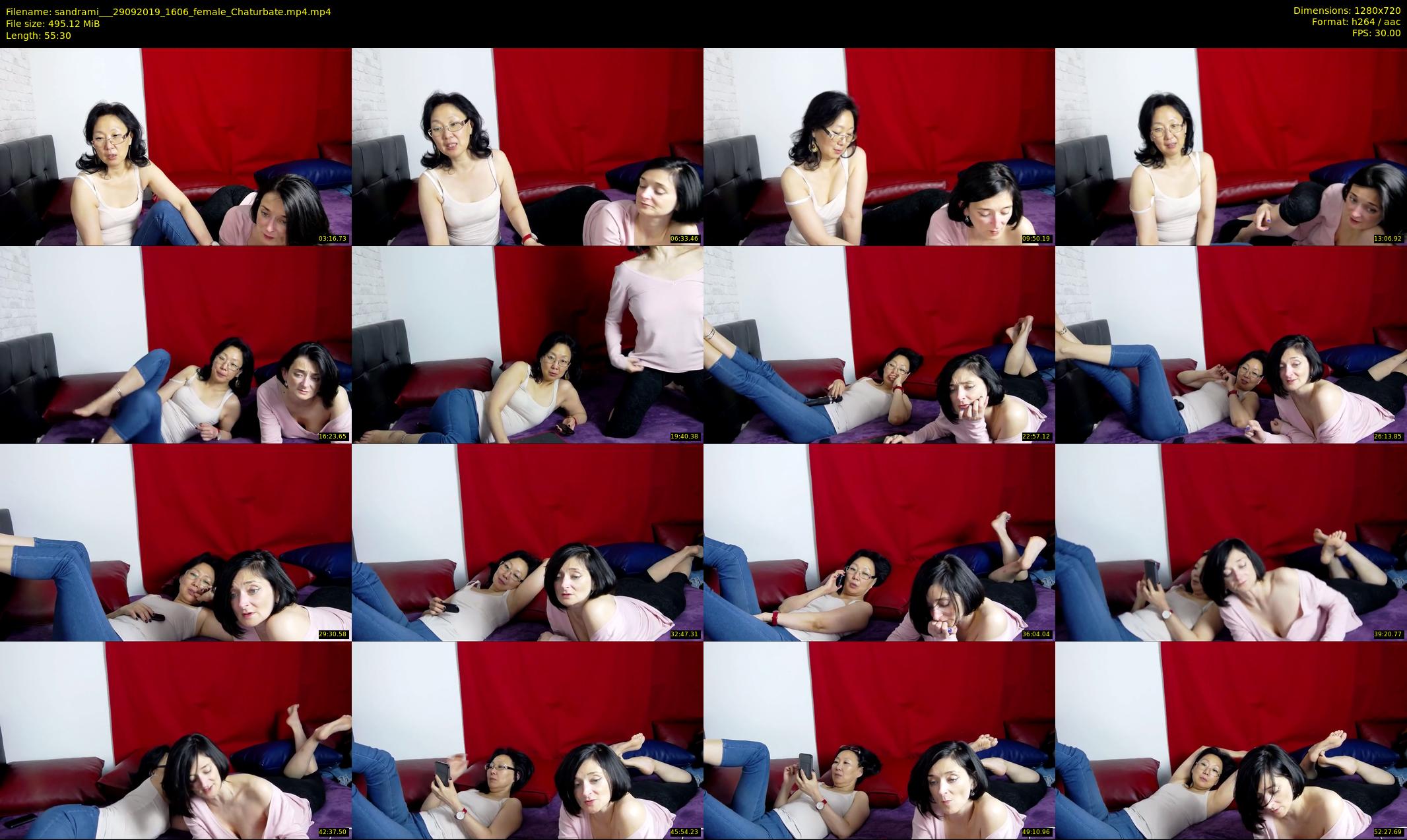 sandrami__ — 56 minute Chaturbate female cam show recording, 720p, Sep 29, 2019