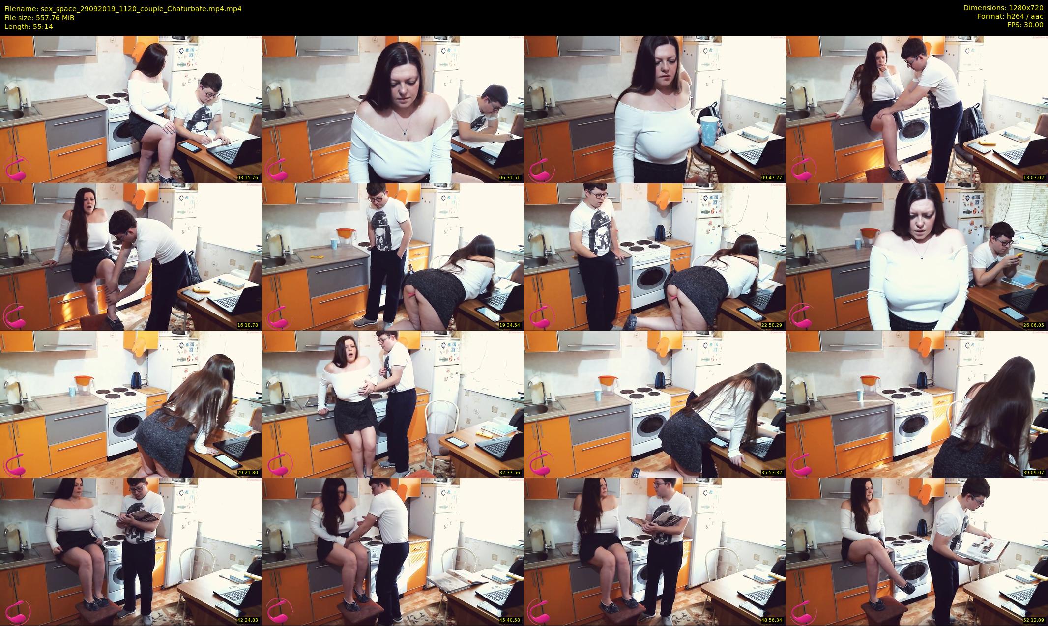sex_space — 56 minute Chaturbate couple cam show recording, 720p, Sep 29, 2019
