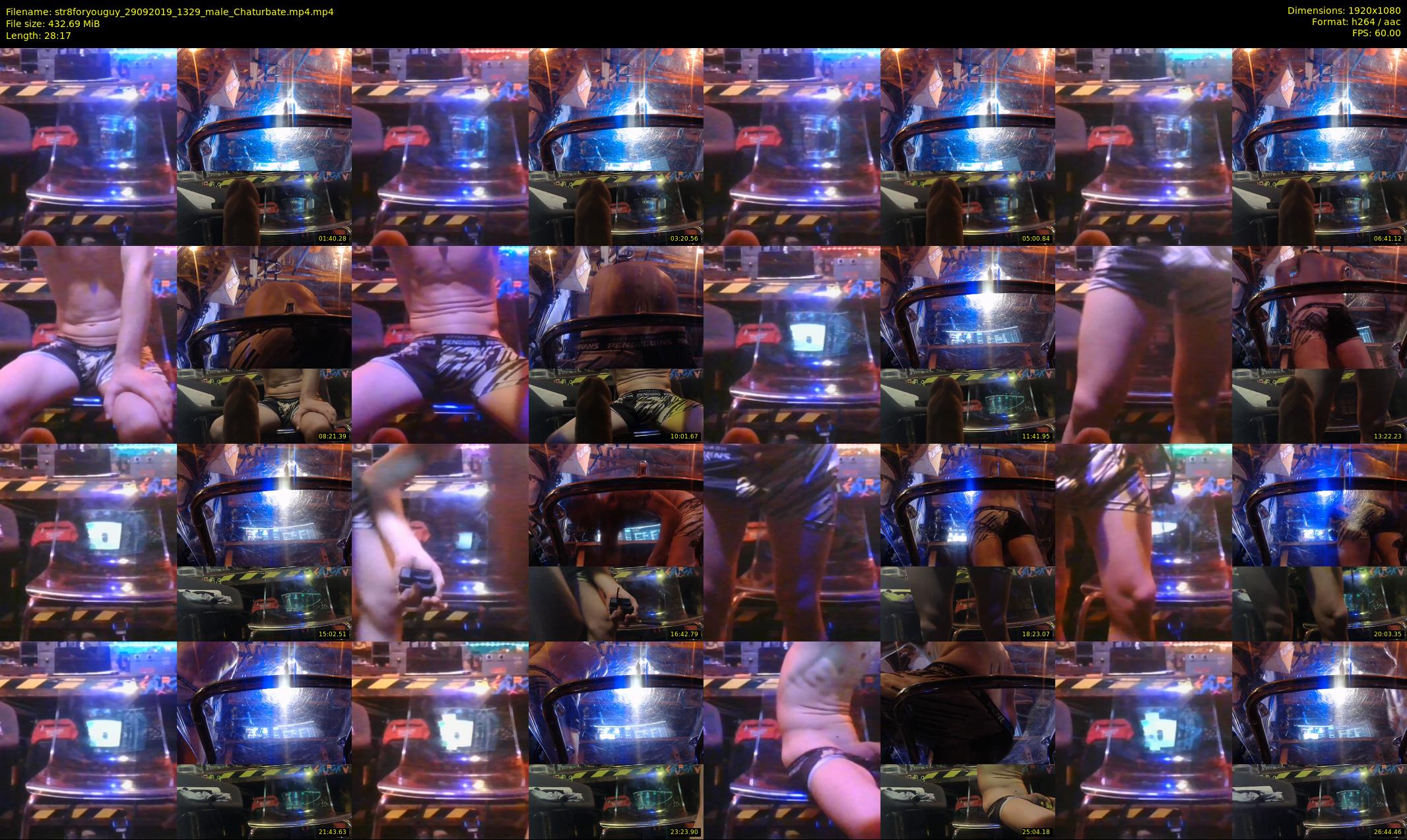 str8foryouguy — 29 minute Chaturbate male cam show recording, 1080p, Sep 29, 2019