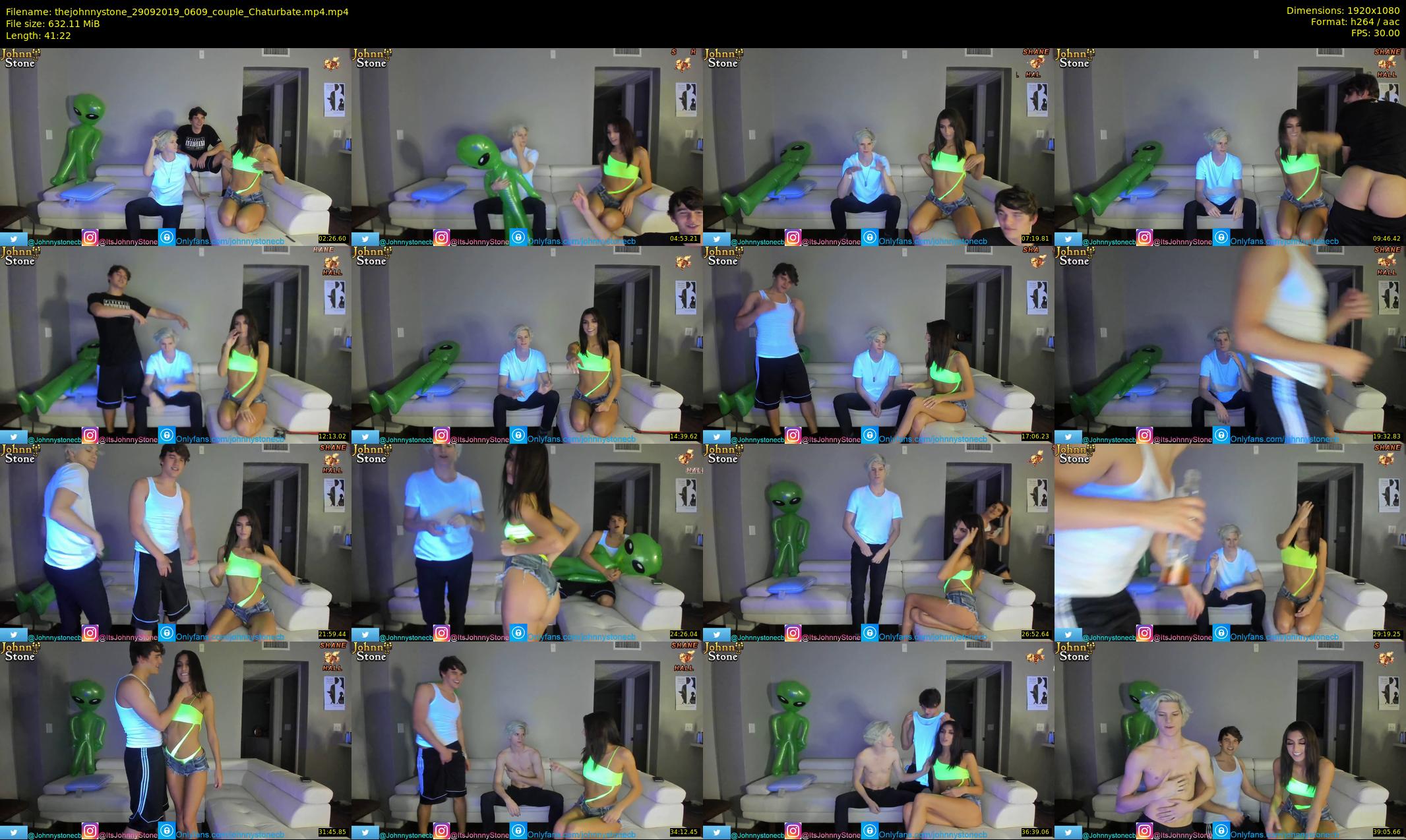 thejohnnystone — 42 minute Chaturbate male cam show recording, 1080p, Sep 29, 2019