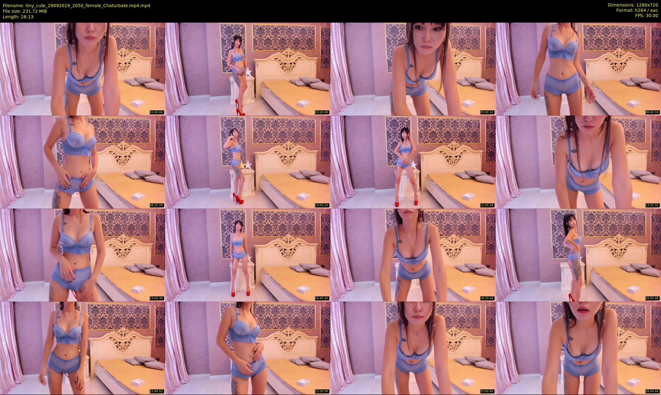 tiny_cute — 29 minute Chaturbate female cam show recording, 720p, Sep 29, 2019