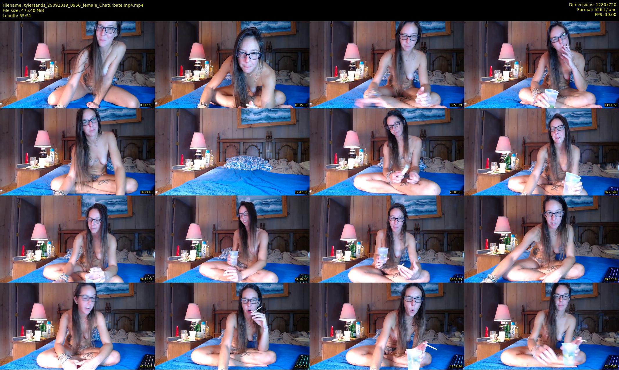 tylersands — 56 minute Chaturbate female cam show recording, 720p, Sep 29, 2019